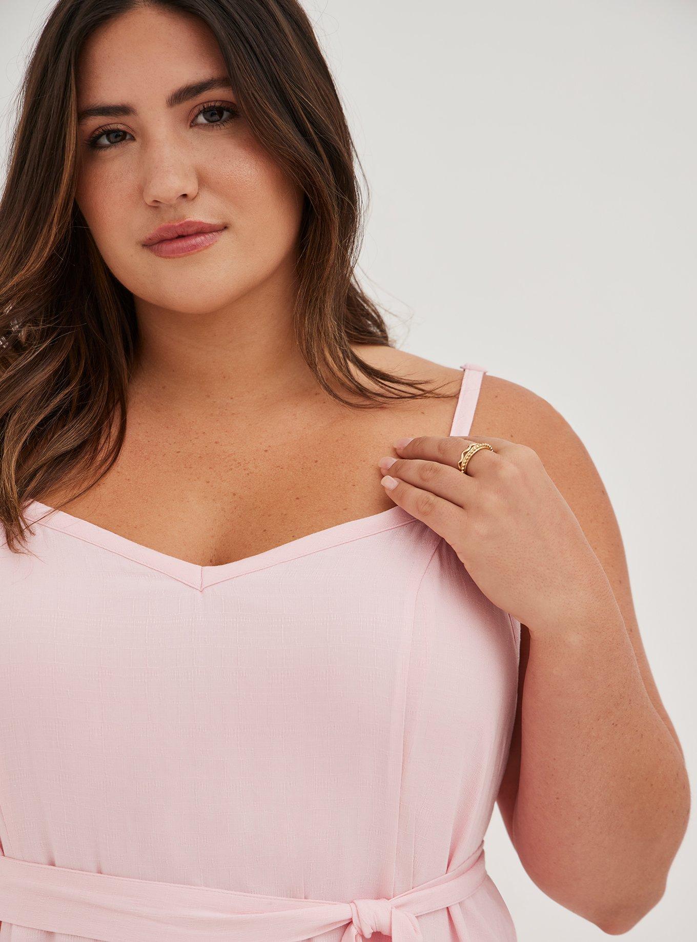 Plus Size - Midi Washable Gauze Off The Shoulder Dress - Torrid