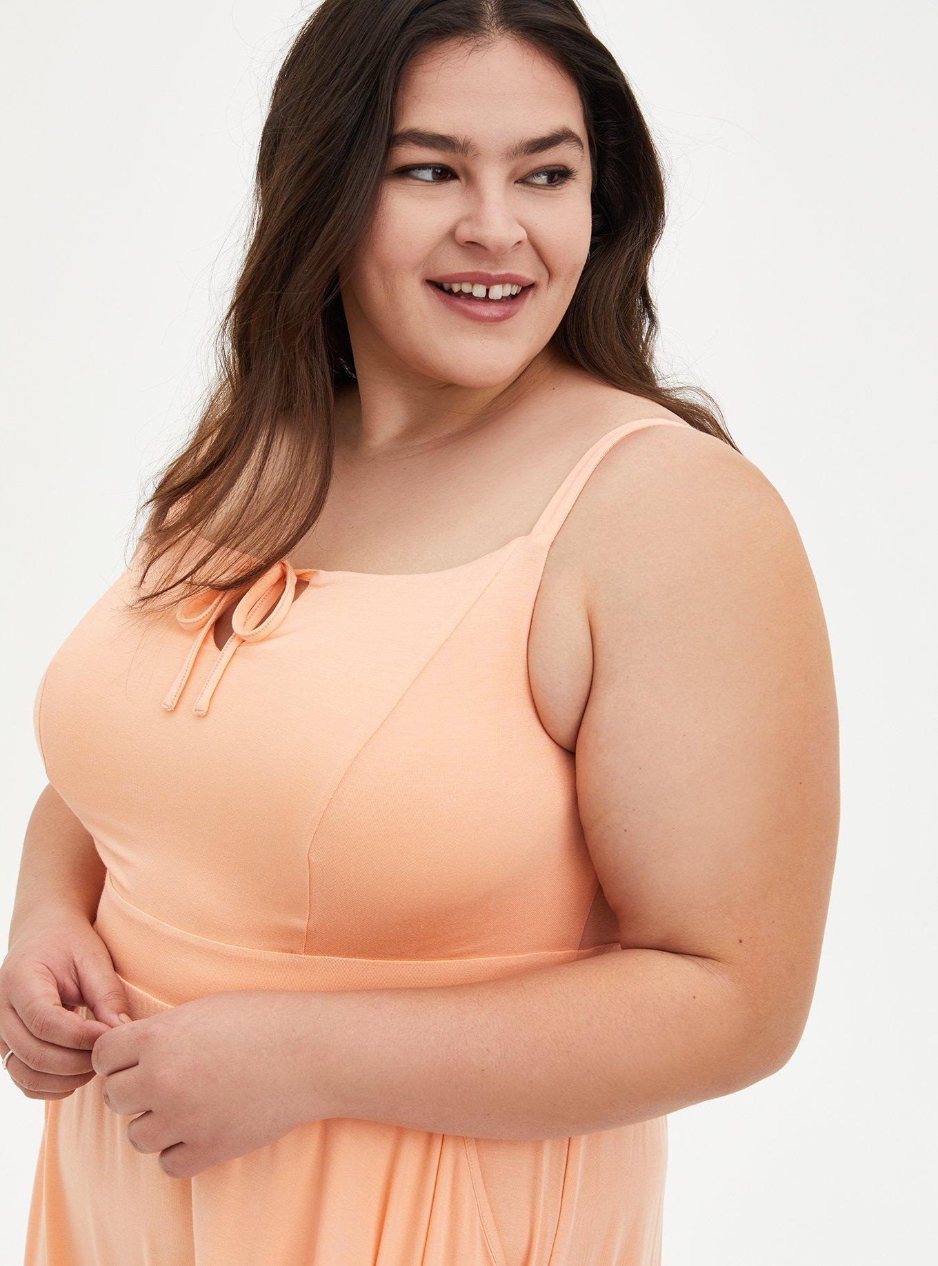 Torrid peach clearance dress