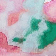 Plus Size Fit And Flare Rayon Twill Button-Front Tank, WATERCOLOR WHITE, swatch