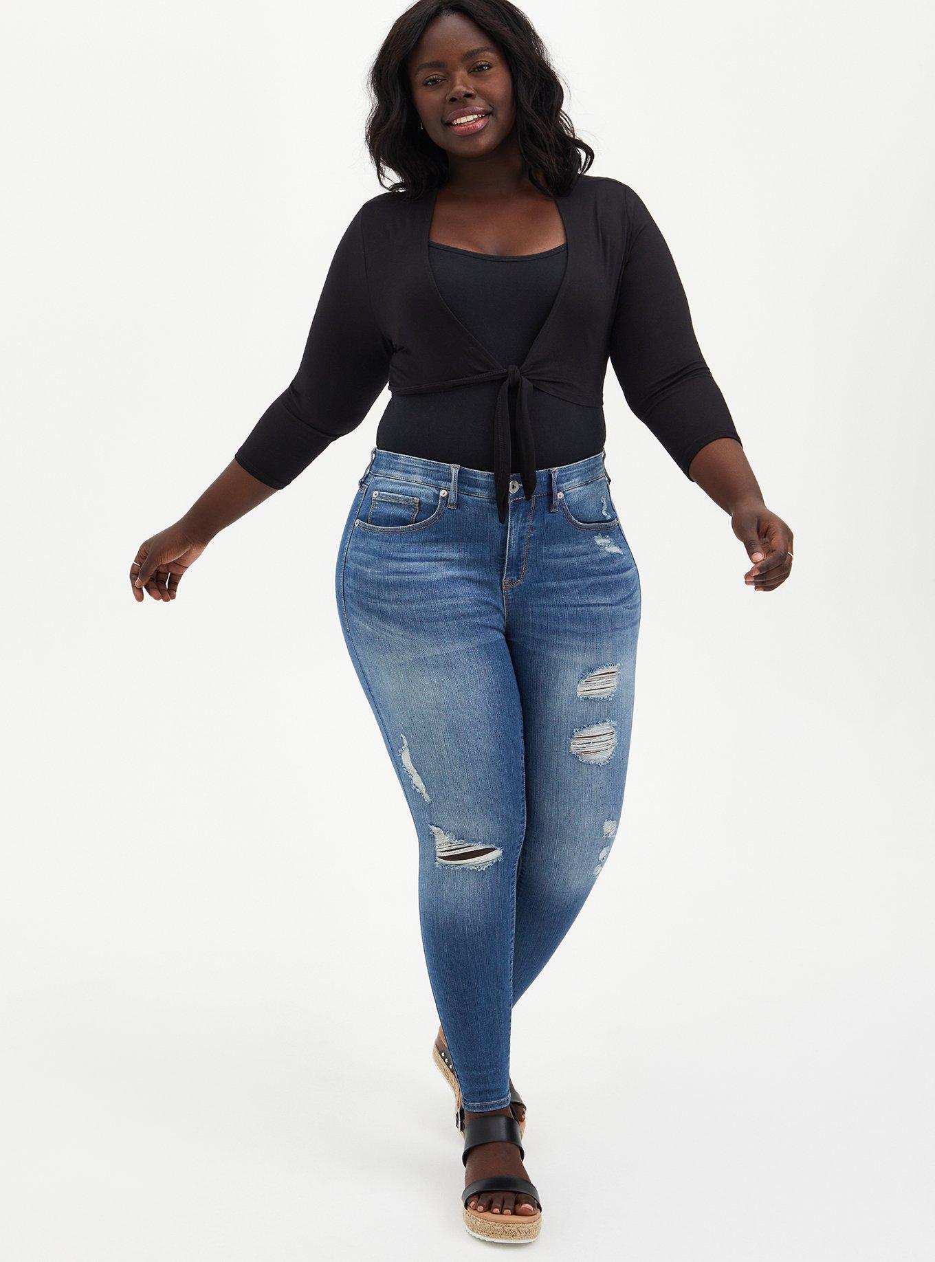 Super Soft Shrug Tie-Front, PINK, alternate