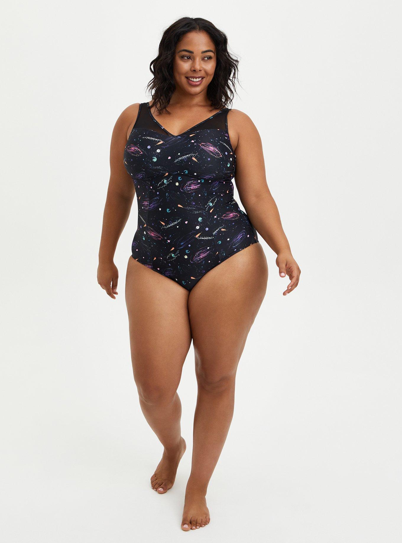 Torrid galaxy store bathing suit