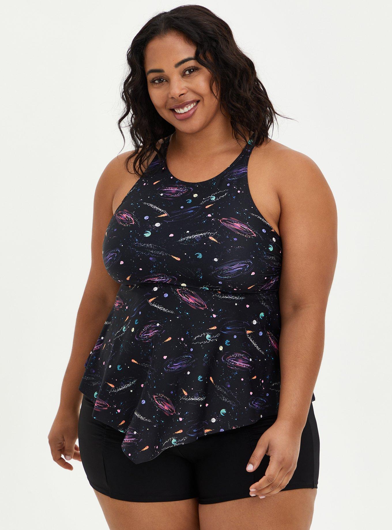 Torrid hot sale galaxy swimsuit