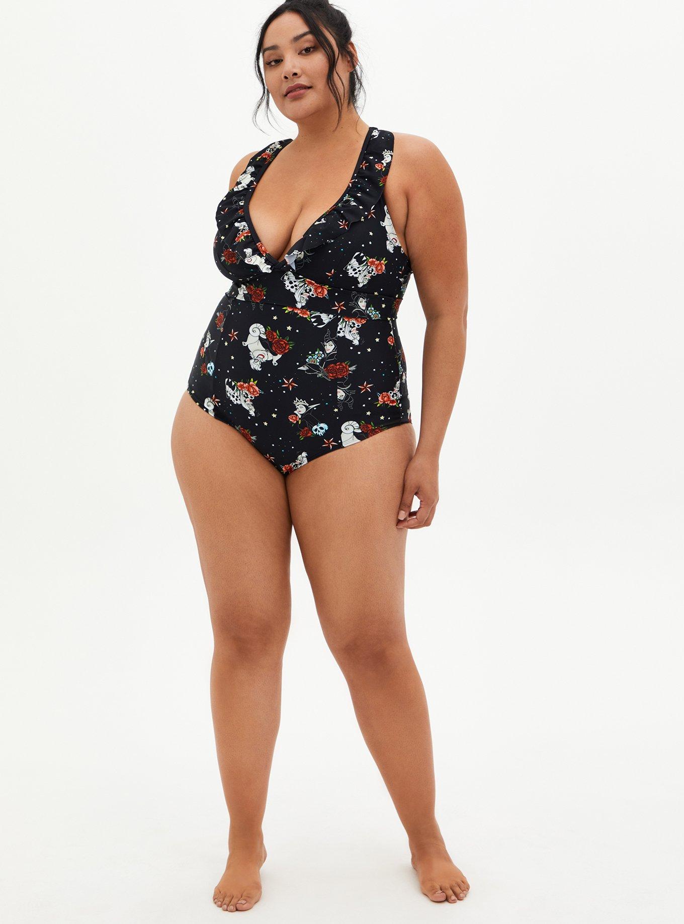 Plus Size - Satin Ruffle Bodysuit - Torrid