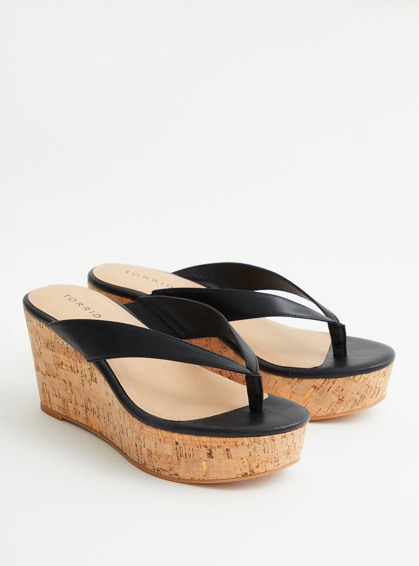 Cork wedge sandals online