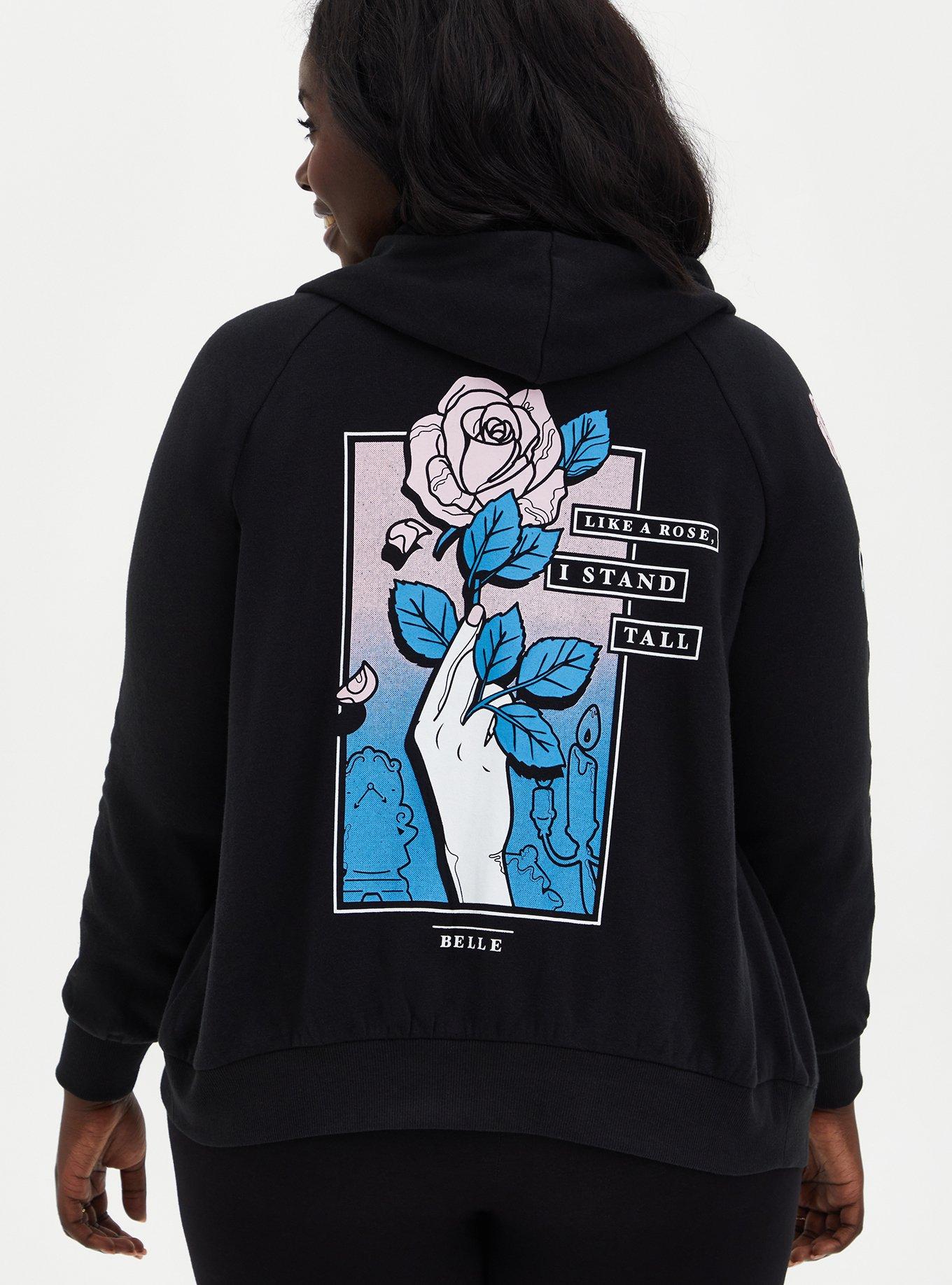 Disney beauty and the beast hoodie best sale