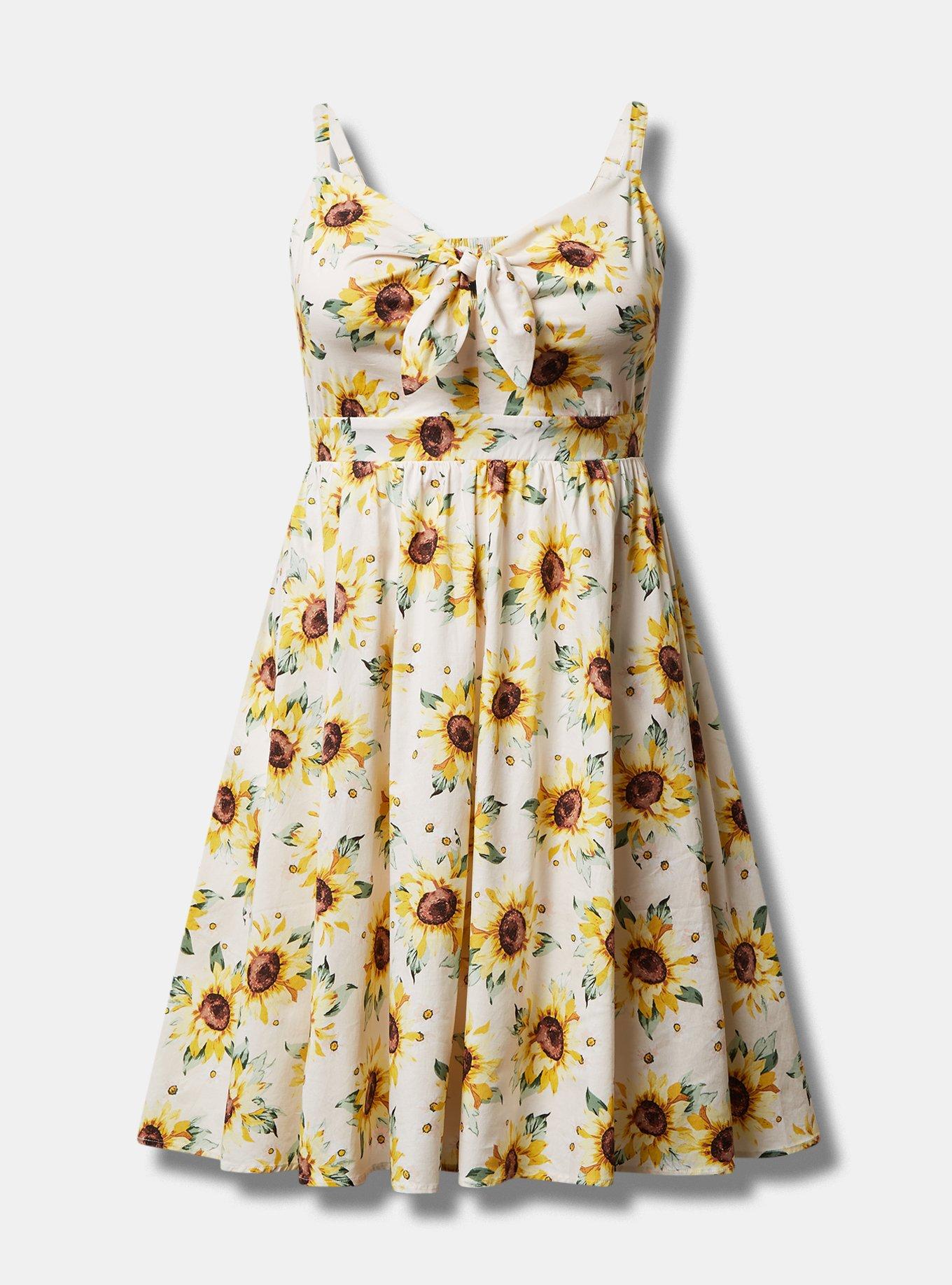 Torrid sunflower sale dress