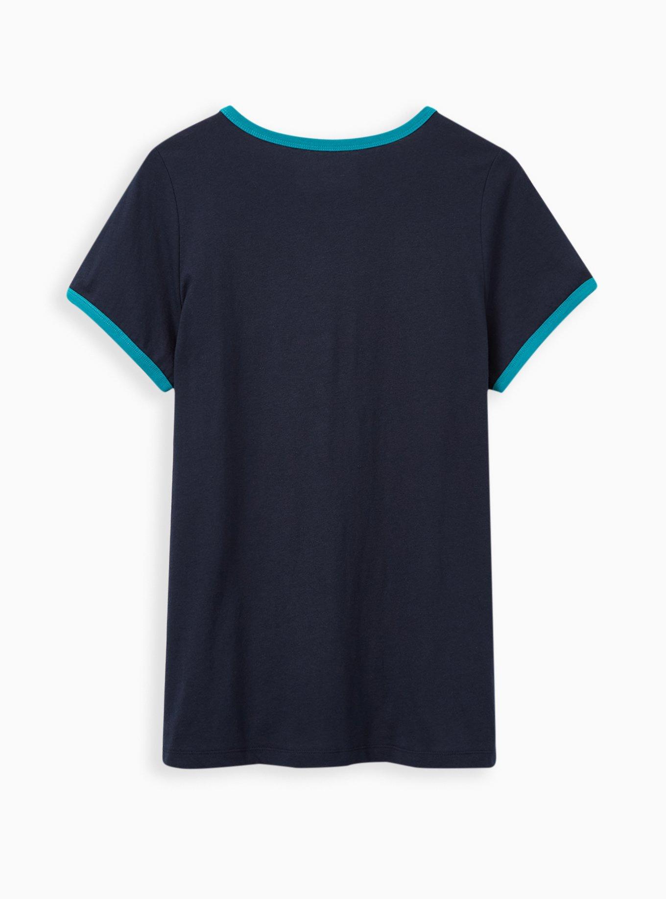 Plus Size - MLB Seattle Mariners Navy Triblend Tee - Torrid