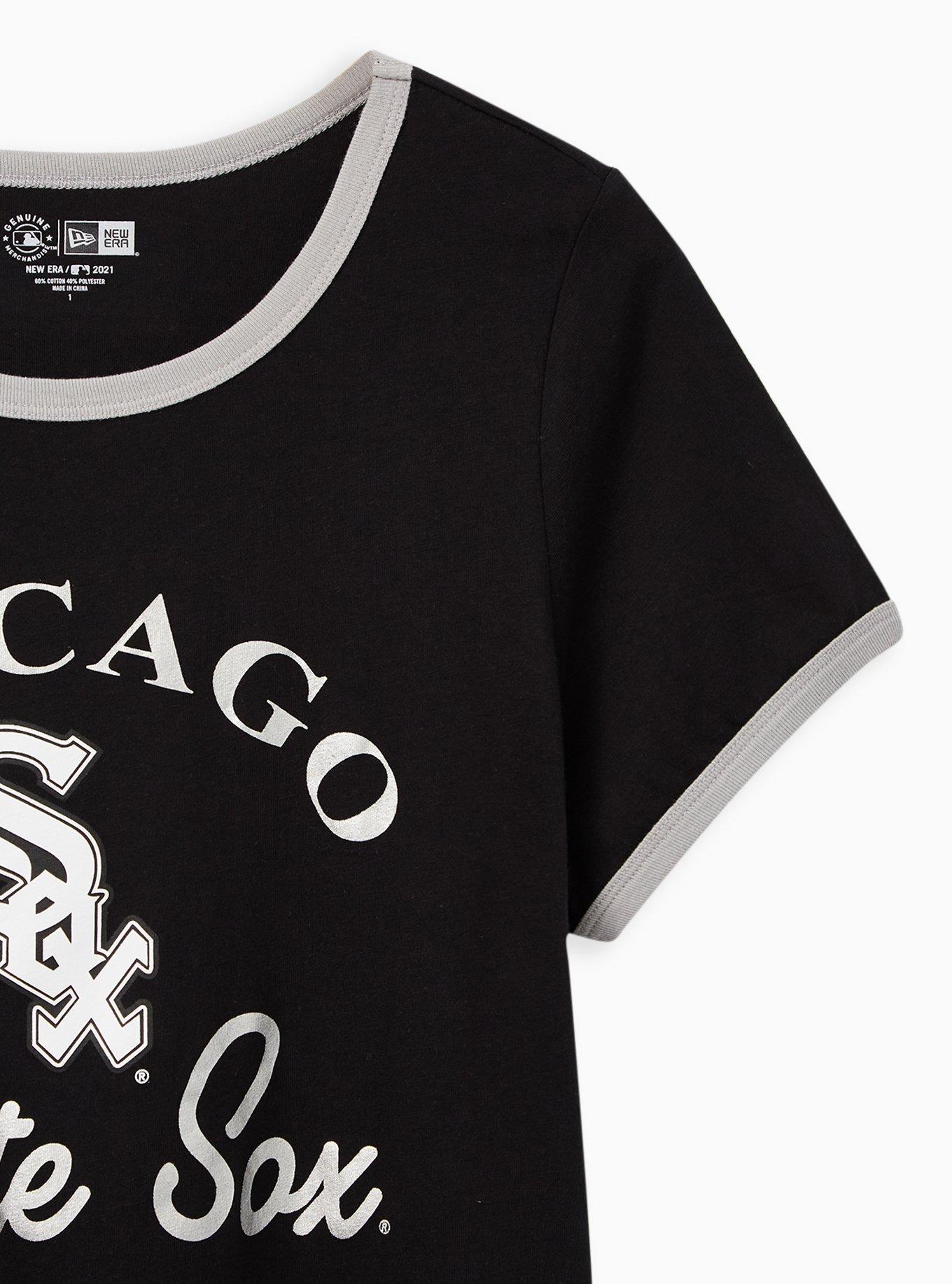 Vintage 00s Grey MLB White Sox Chicago T-Shirt - XX-Large Cotton