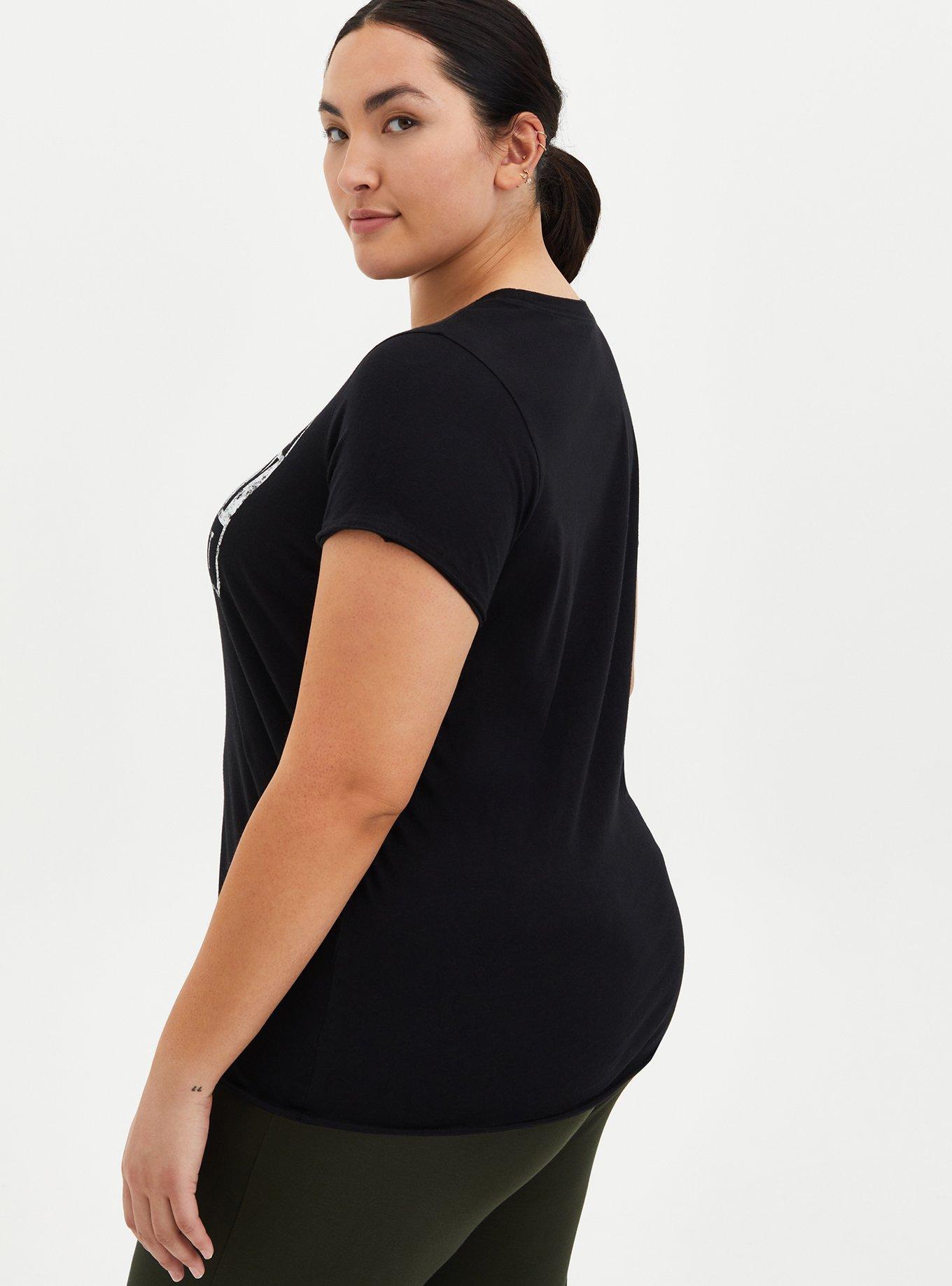 Classic Fit - Parental Advisory Black Crew Tee, DEEP BLACK, alternate