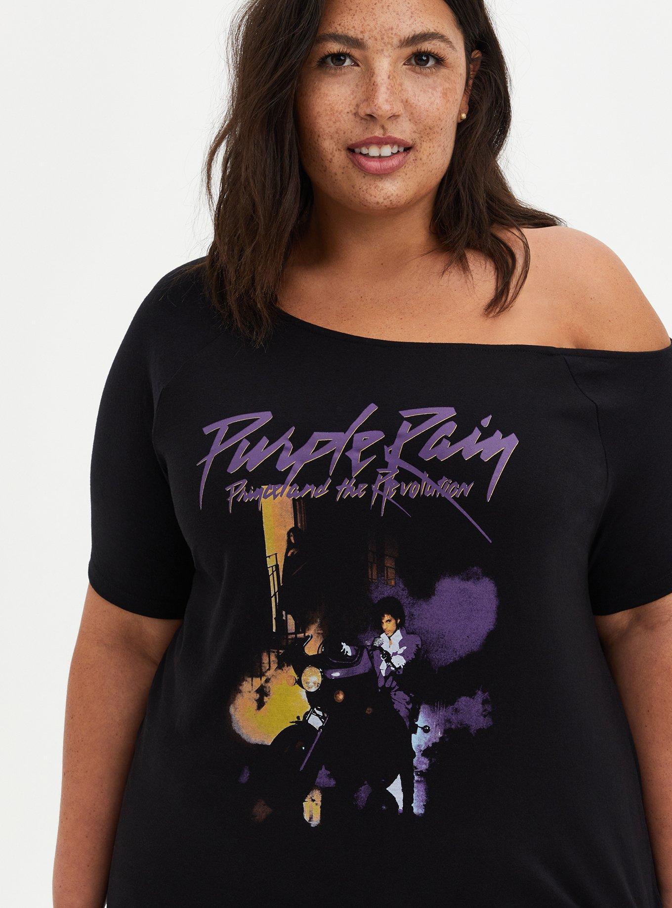 Purple rain hot sale shirt womens