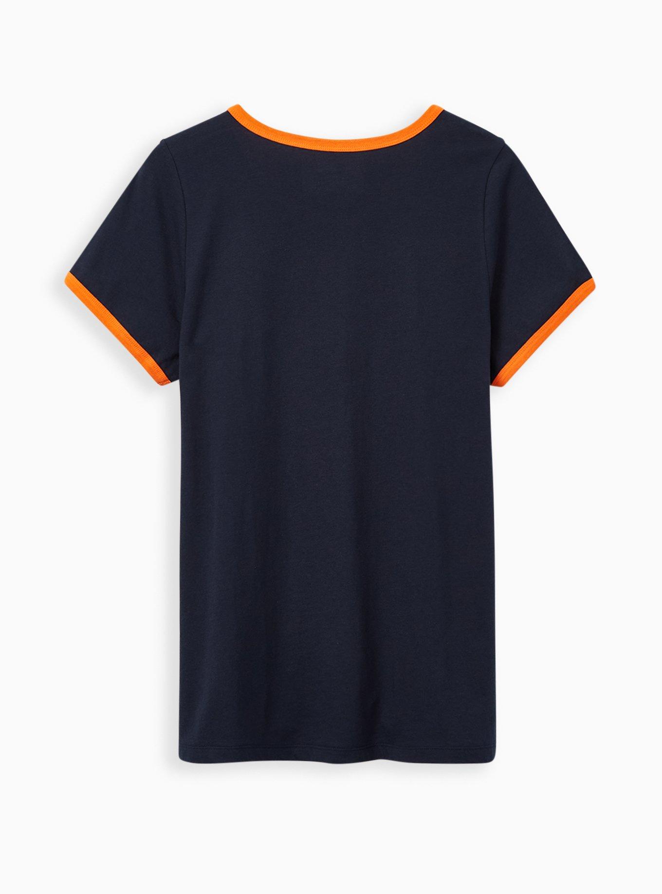 Plus Size - MLB Detroit Tigers Navy Triblend Tee - Torrid