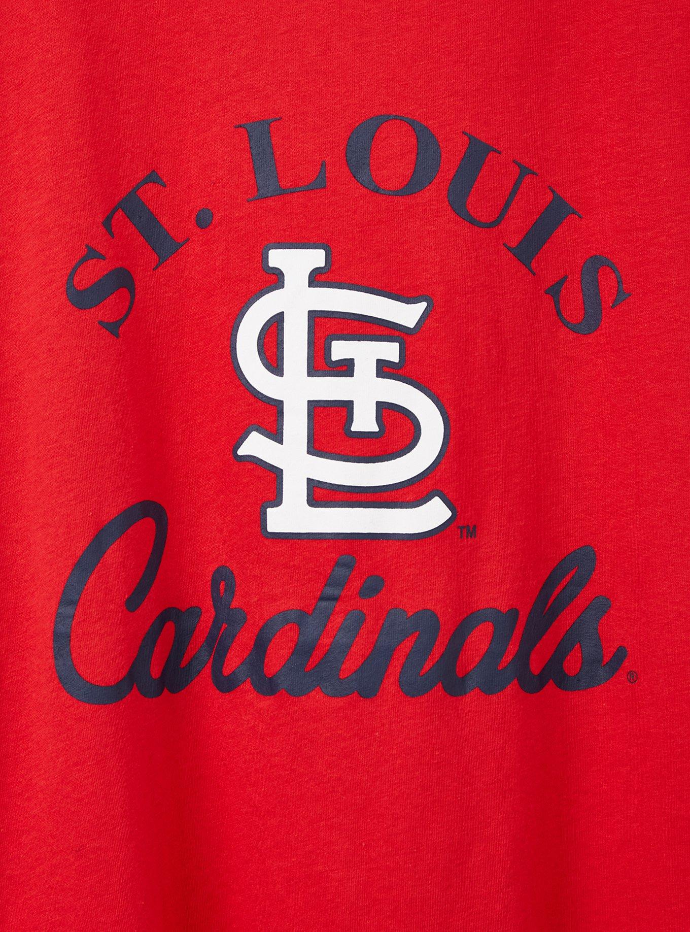 Plus Size - MLB St. Louis Cardinals Red Triblend Tee - Torrid