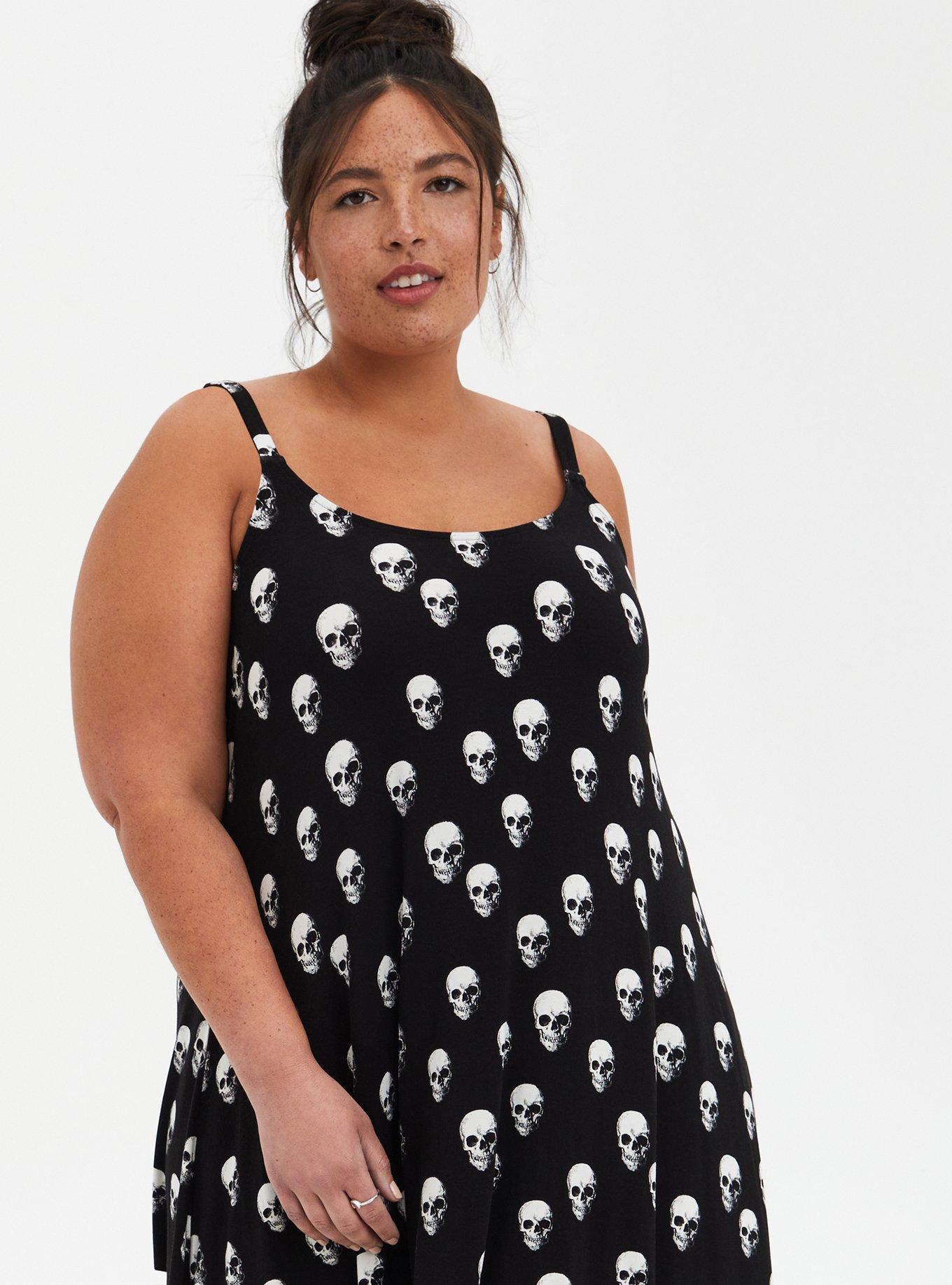 Plus Size - Midi Jersey Trapeze Dress - Torrid