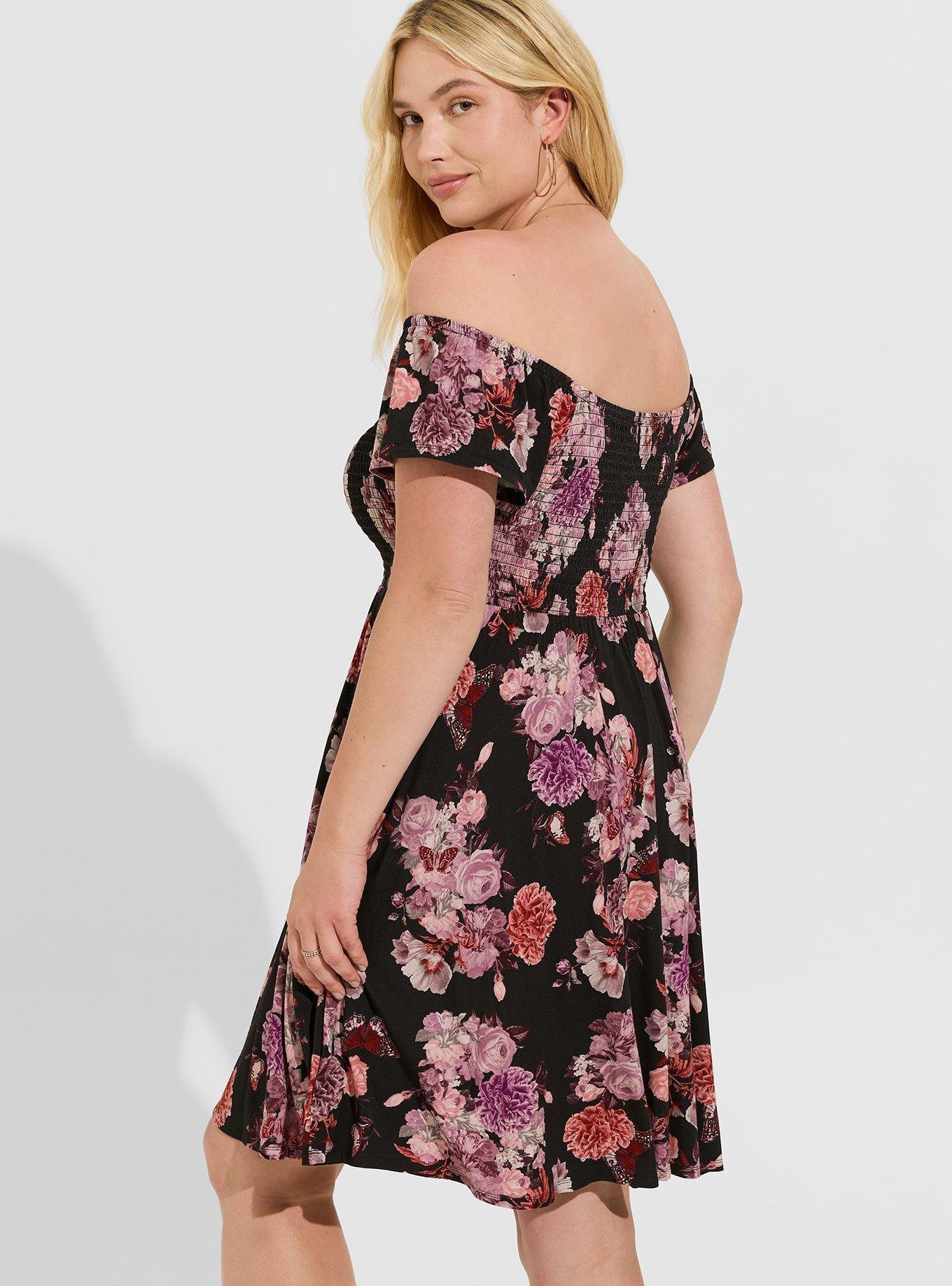 Mini Super Soft Off-Shoulder Dress