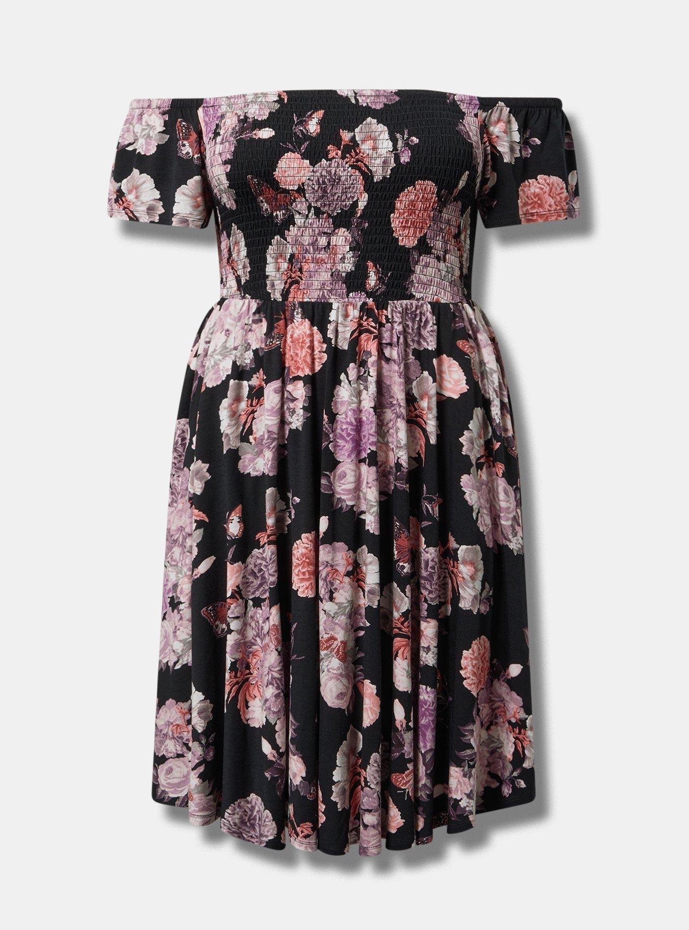Mini Super Soft Off-Shoulder Dress