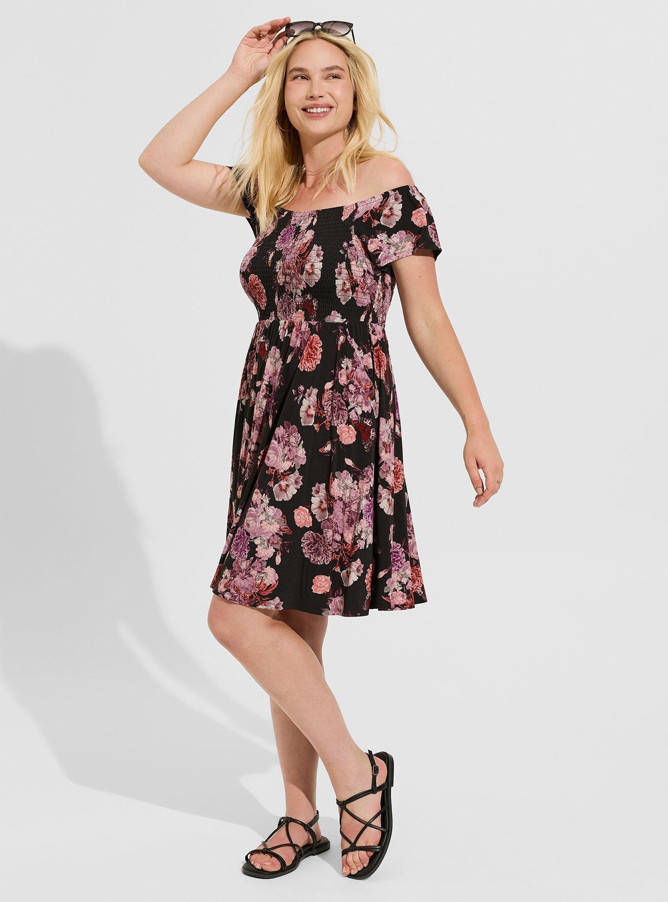 Mini Super Soft Off-Shoulder Dress