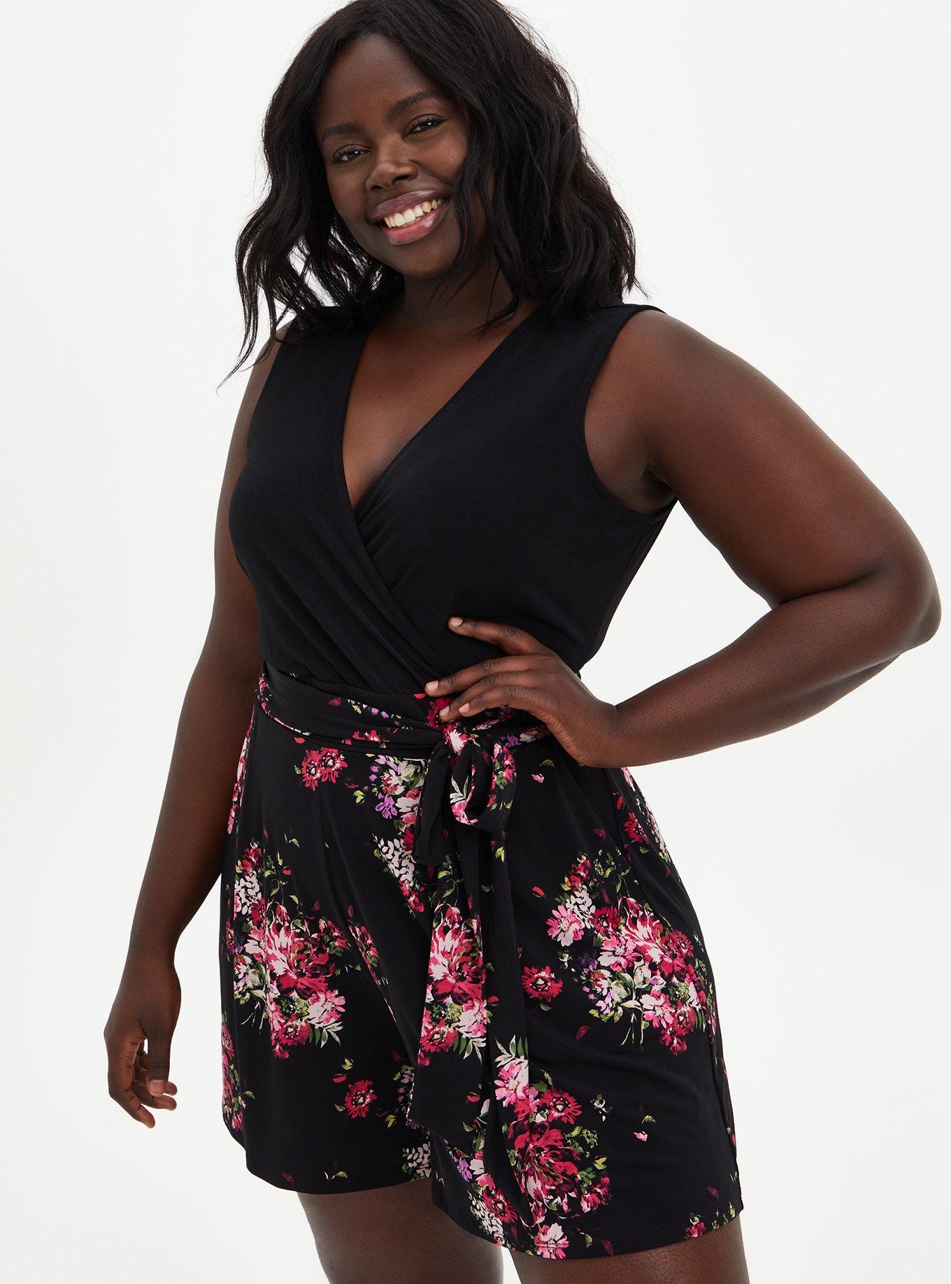 Torrid cheap black romper