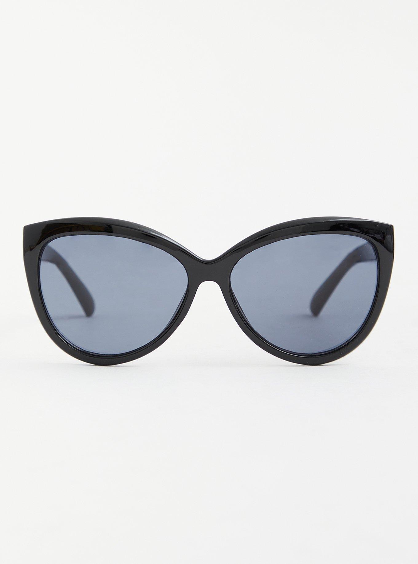 Plus Size - Black Cat Eye Sunglasses - Torrid