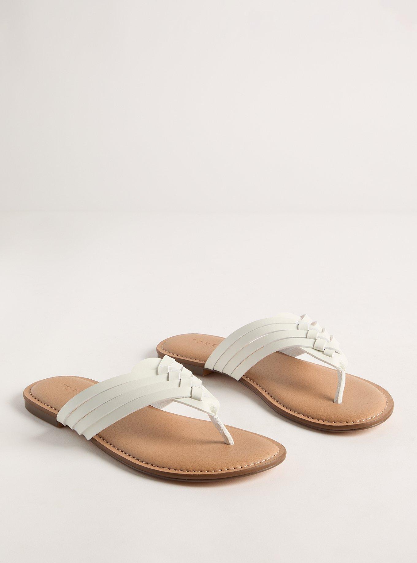 Plus Size - Braided Flip Flop (WW) - Torrid