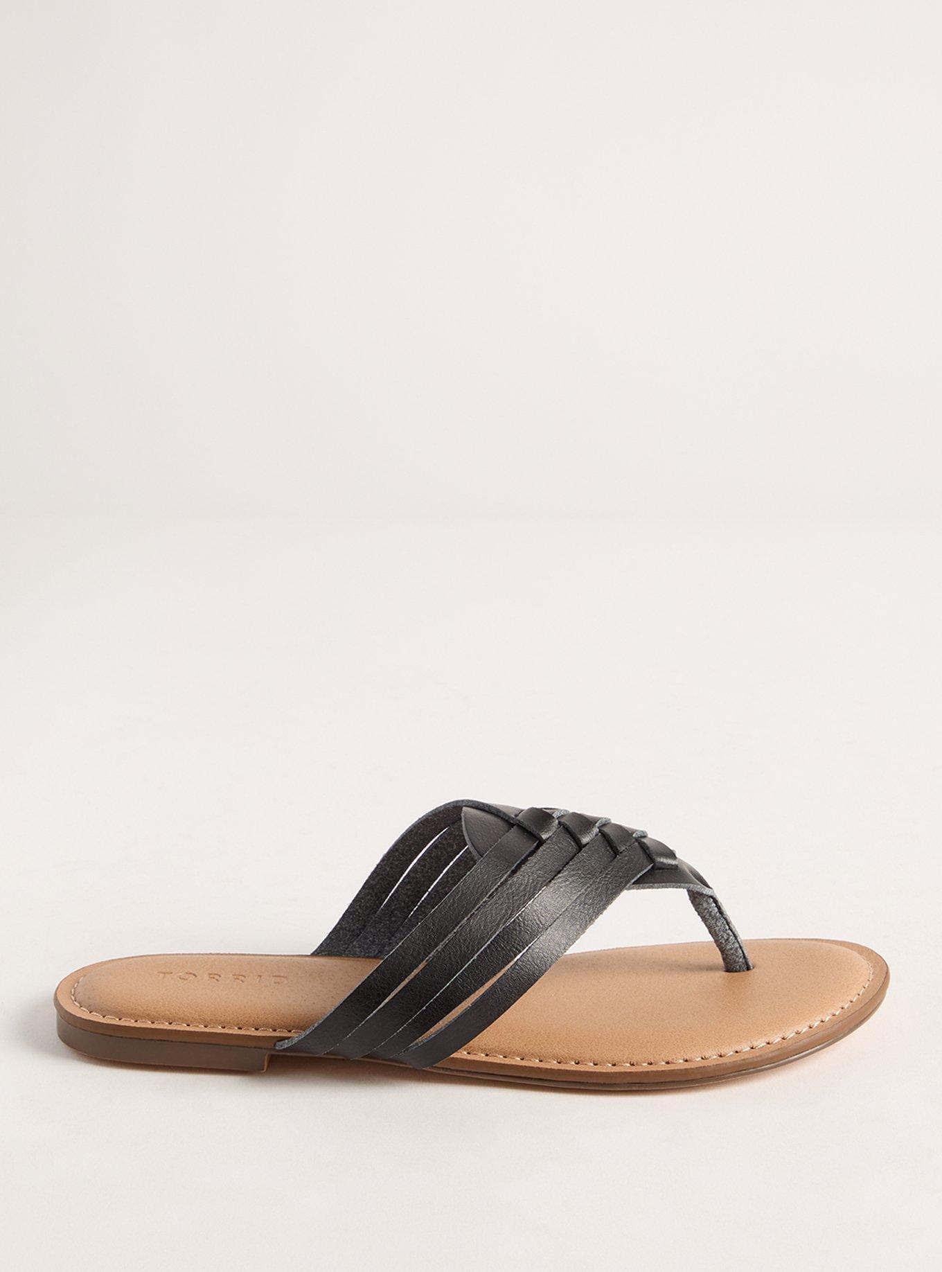 Plus Size - Braided Flip Flop (WW) - Torrid