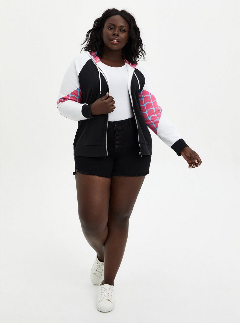 Plus Size - Marvel Spider-Gwen Zip-Up Hoodie - Torrid Plus Size - Marvel Spider-Gwen Zip-Up Hoodie - Torrid