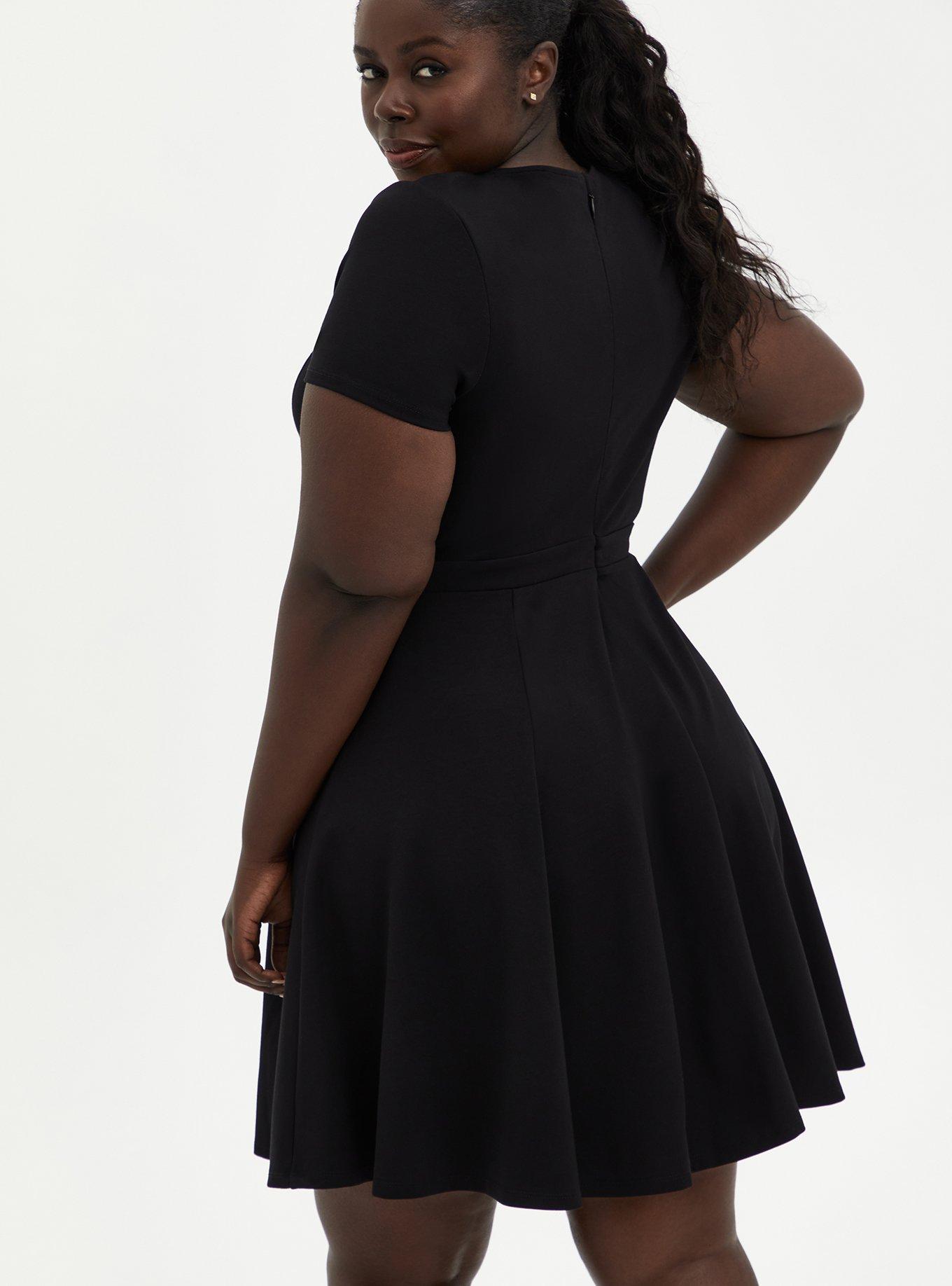 Plus Size Skater Dress Marvel Black Panther Spikes Torrid