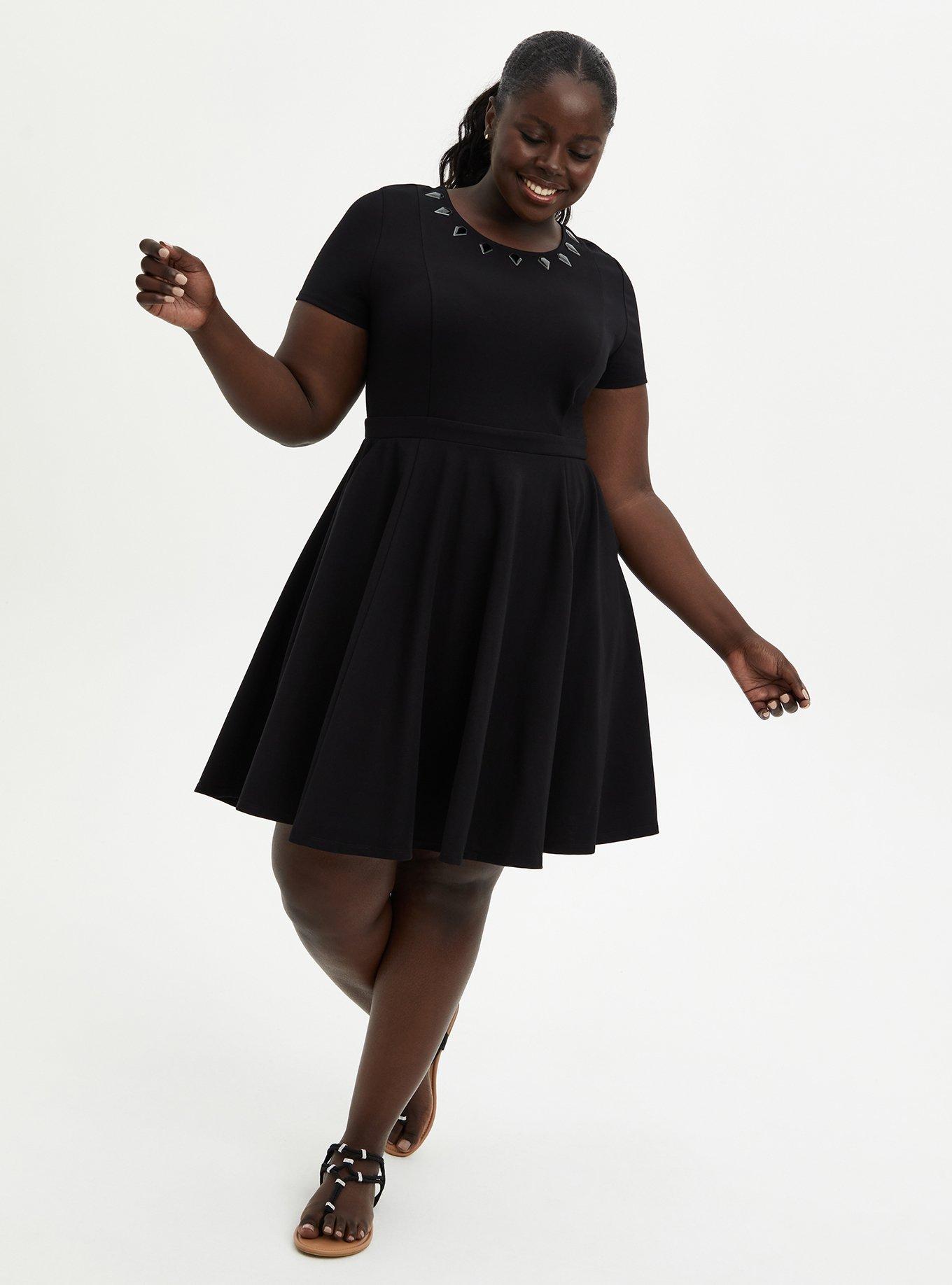 Torrid little cheap black dress