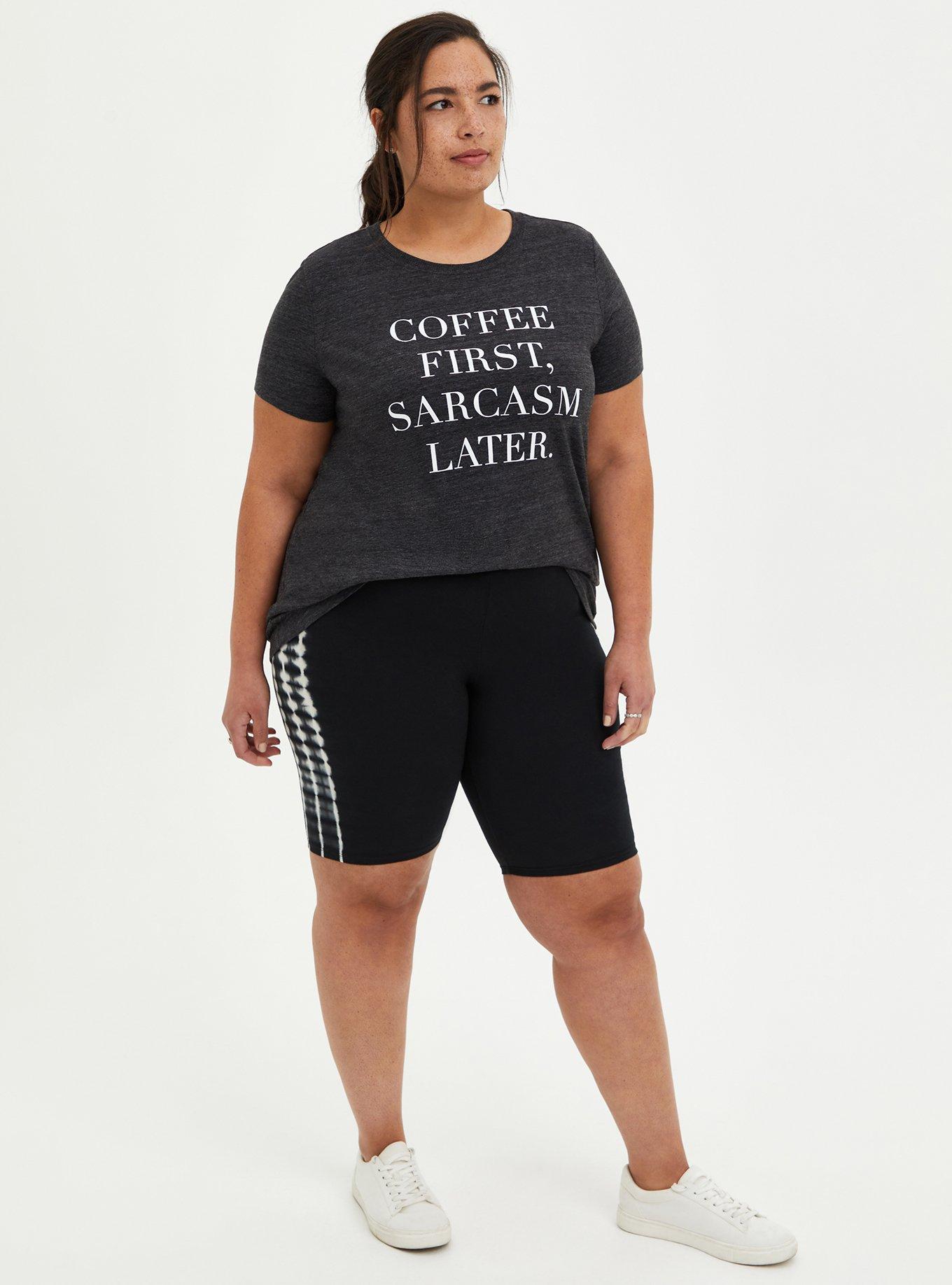 Black Side Tie Dye Short, BLACK, hi-res