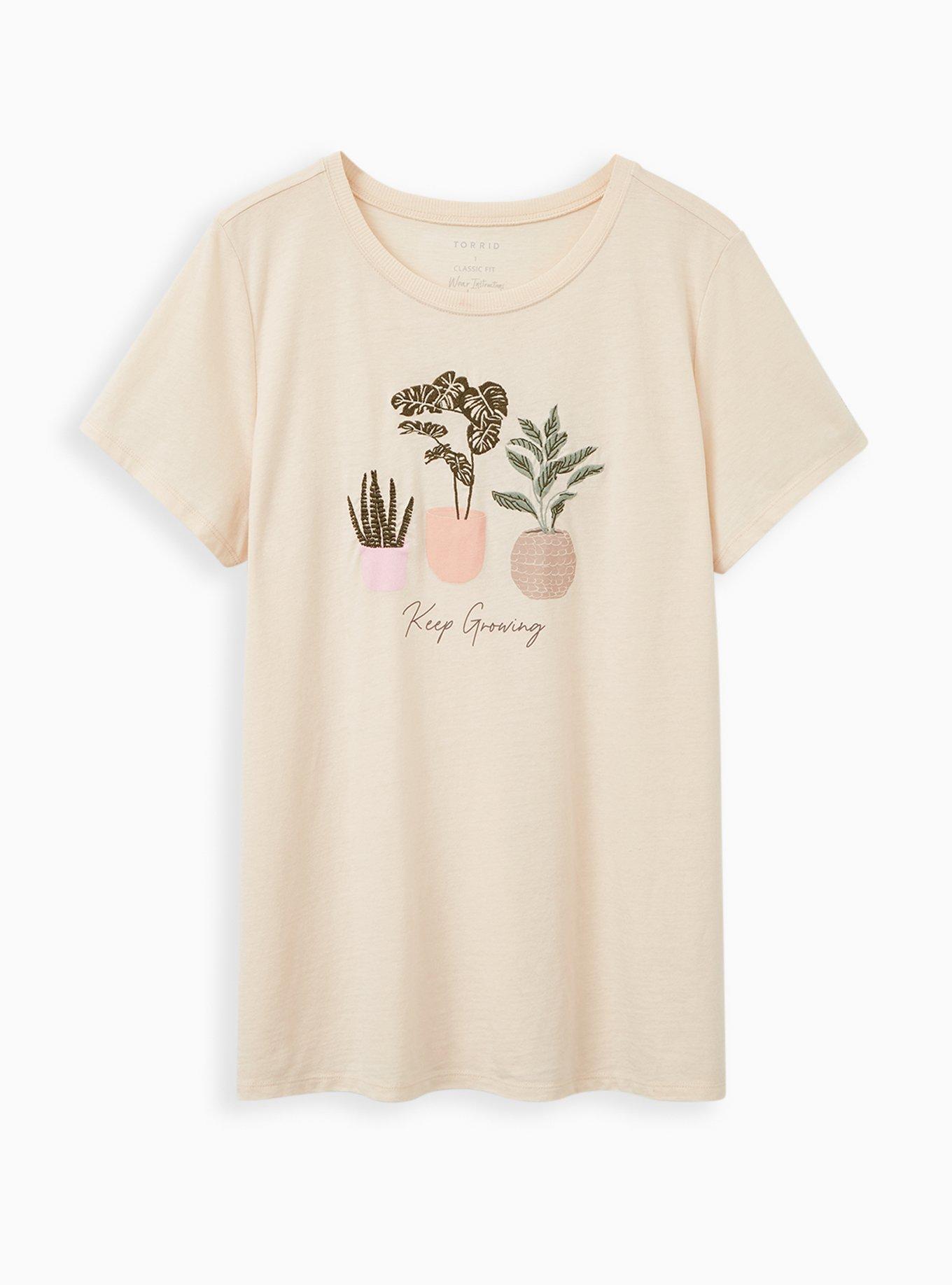 Vintage Tee - Triblend Jersey Tan Keep Growing, TAUPE, hi-res