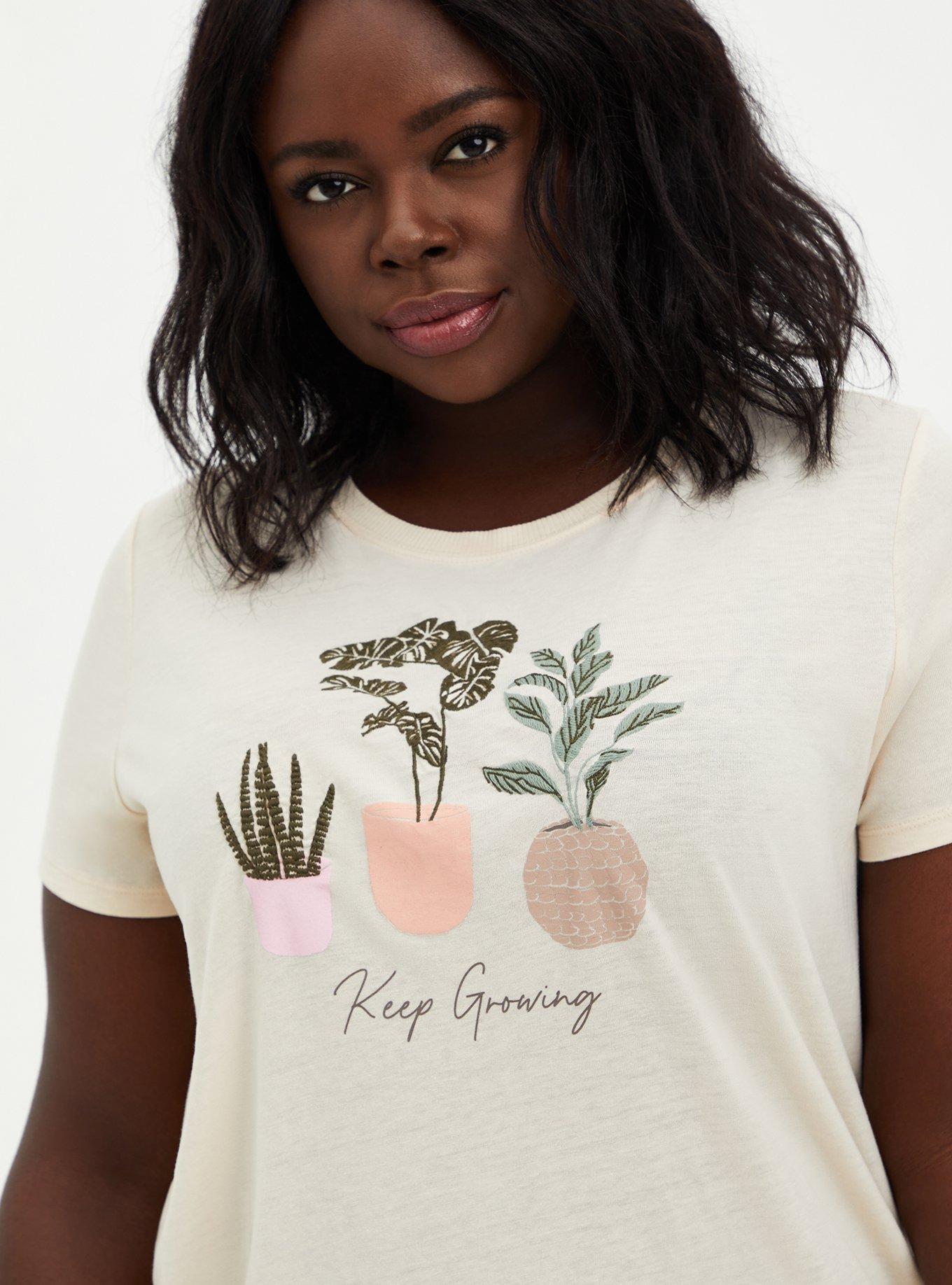 Vintage Tee - Triblend Jersey Tan Keep Growing, TAUPE, hi-res