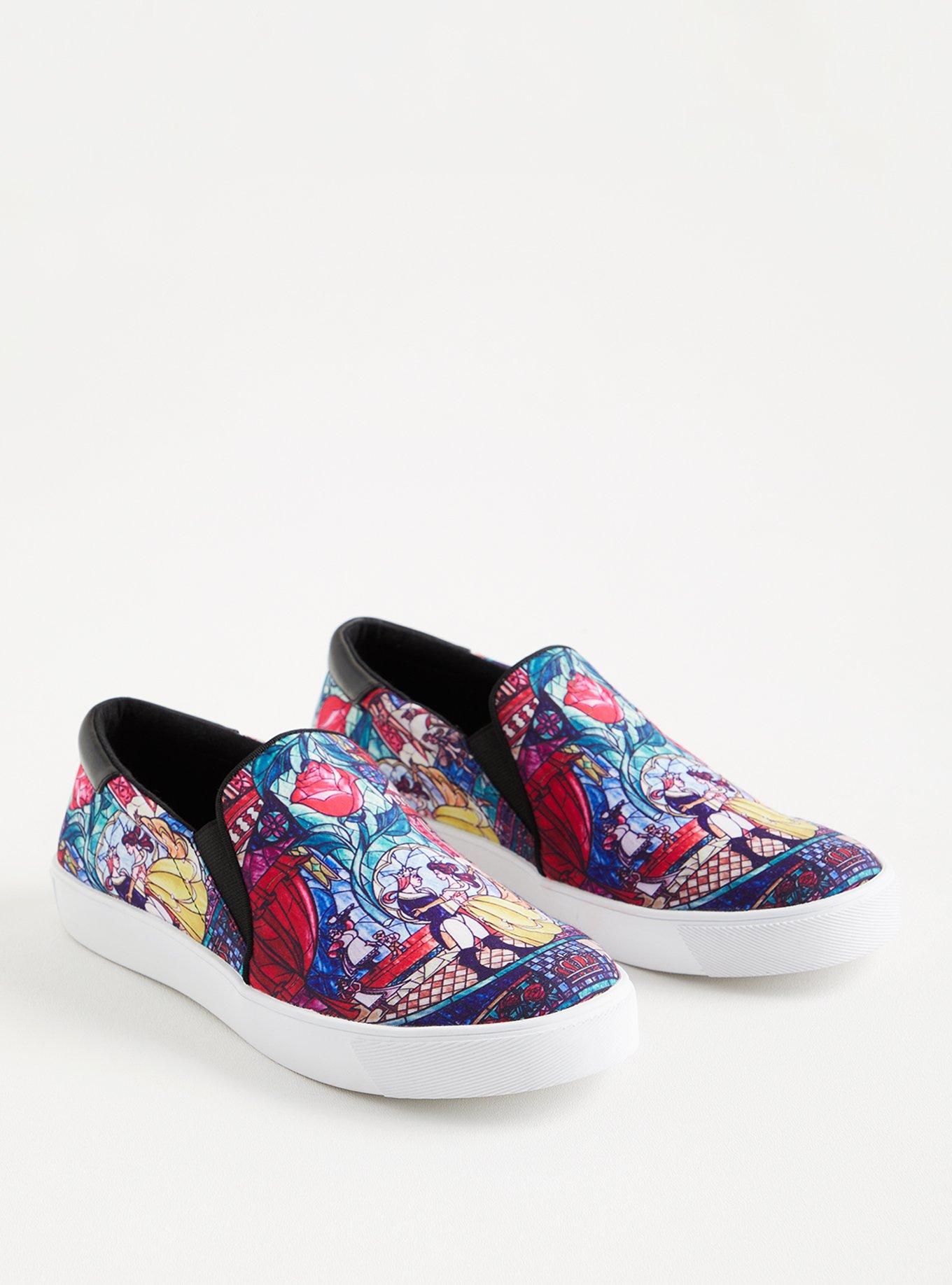 Beauty and the shop beast canvas shoes