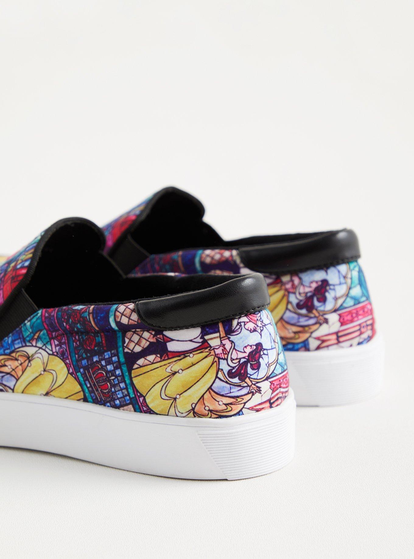 Beauty and the beast shoes vans best sale