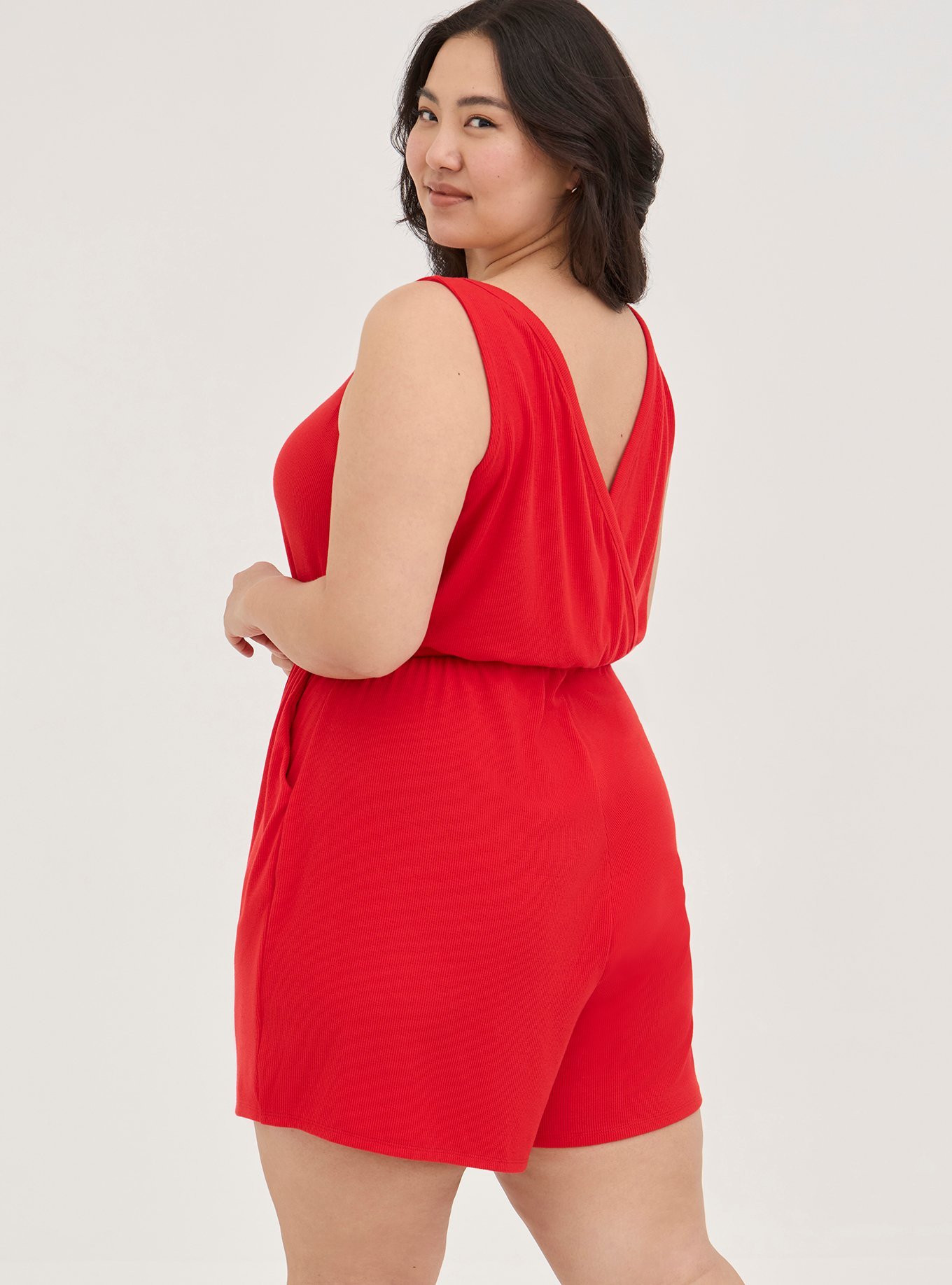Plus Size - Rib Knit Romper - Torrid