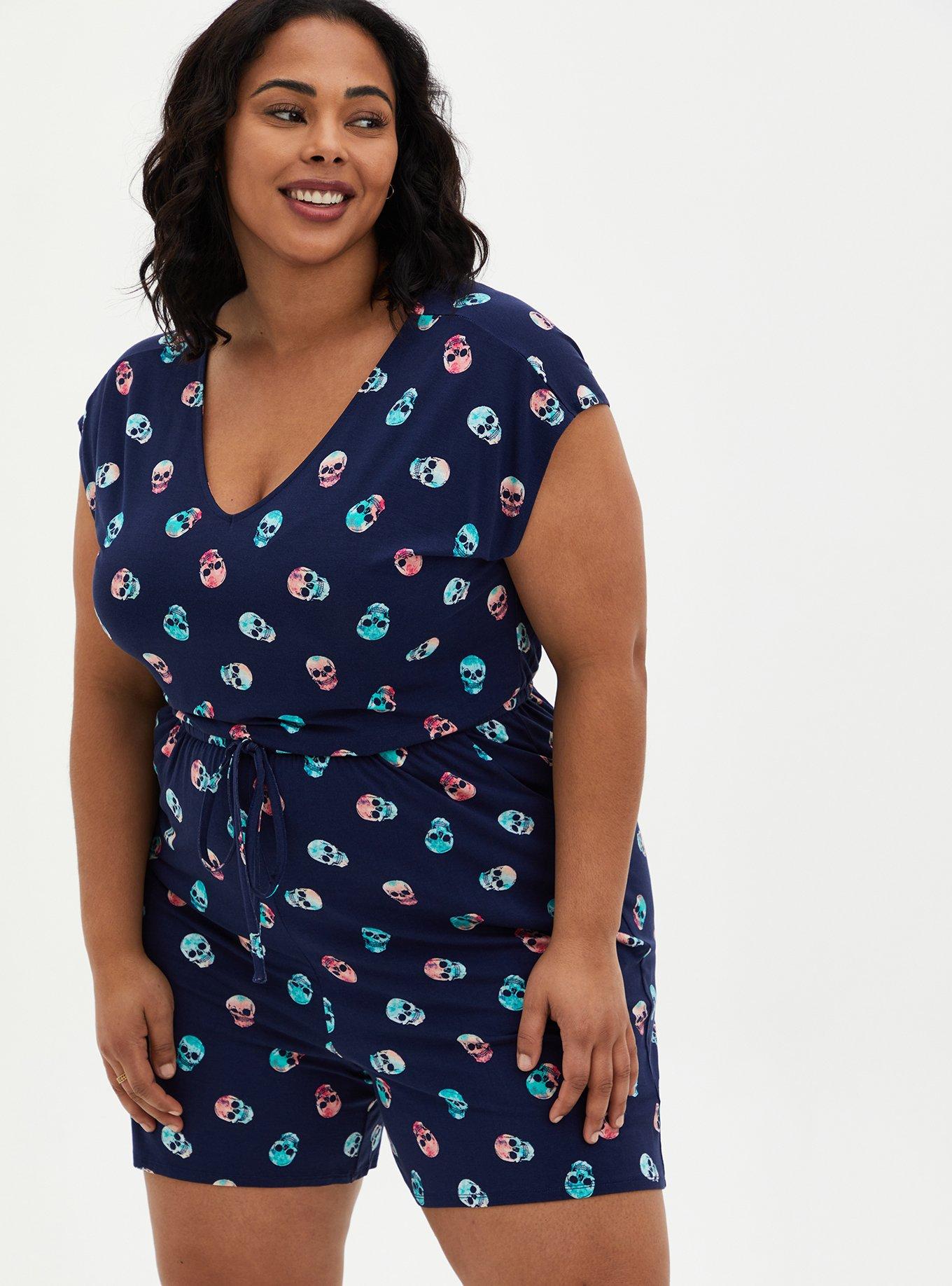 Plus Size - Super Soft Romper - Torrid