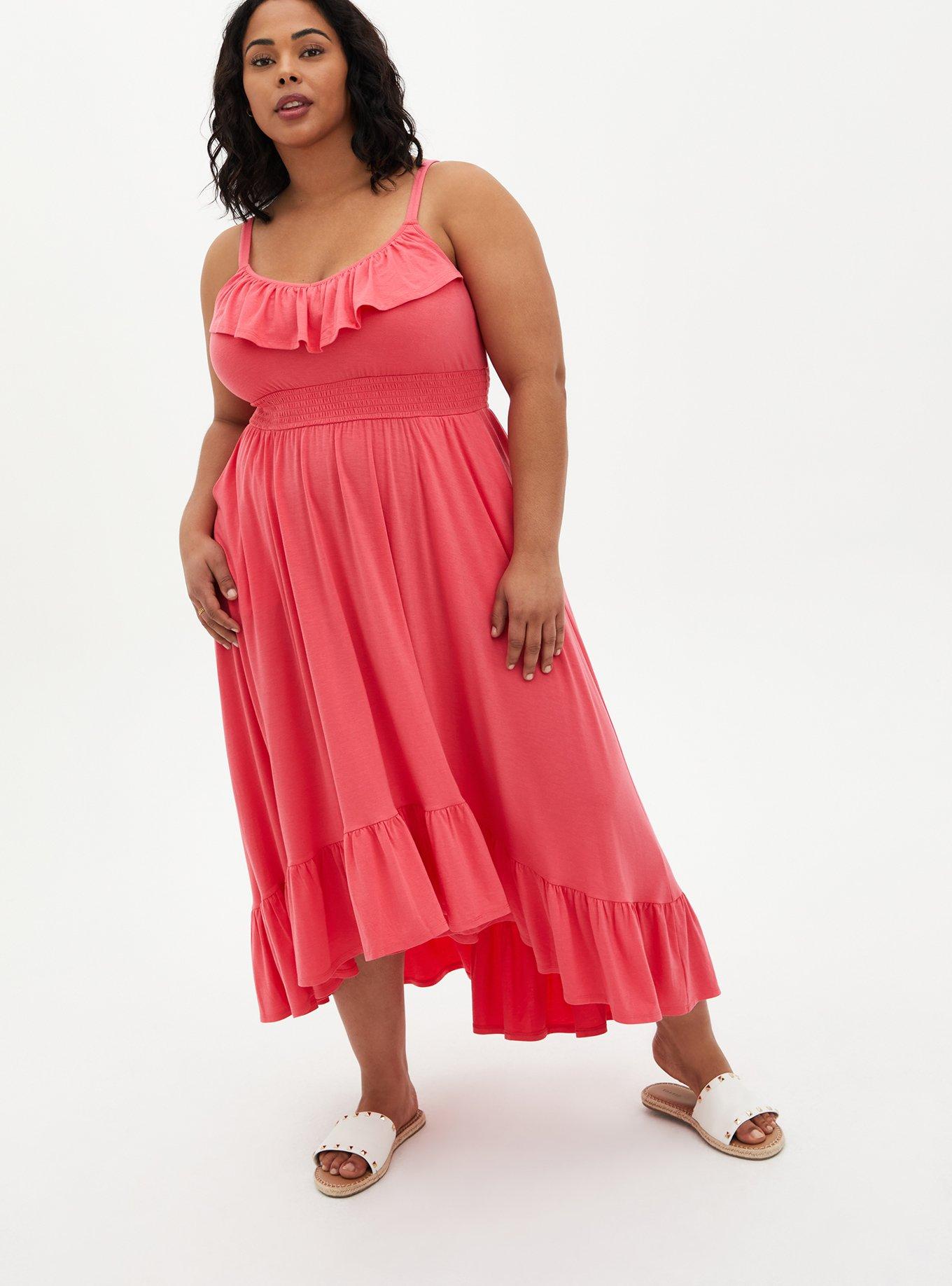 Torrid Pink Maxi Dresses