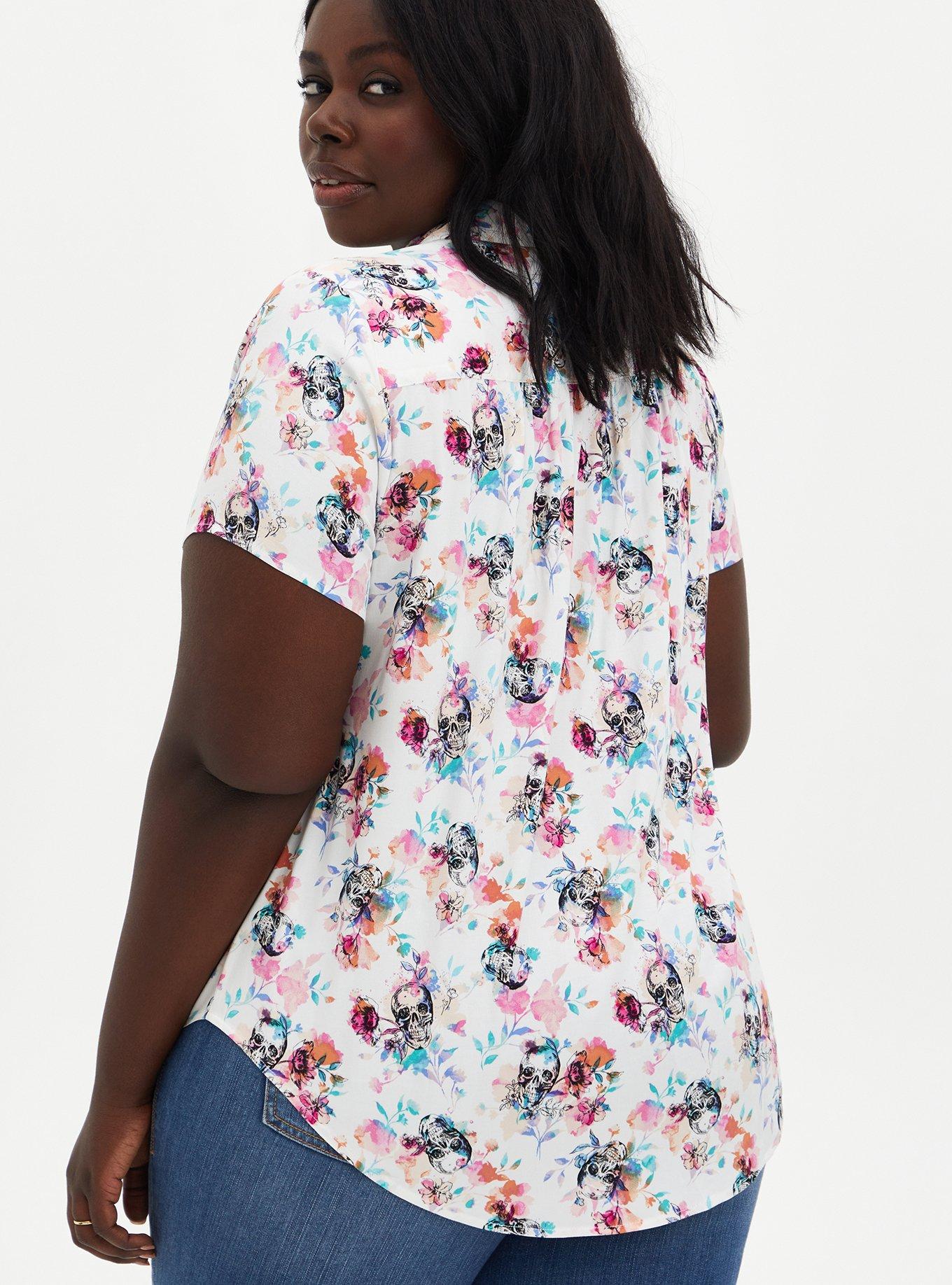 Torrid floral clearance top