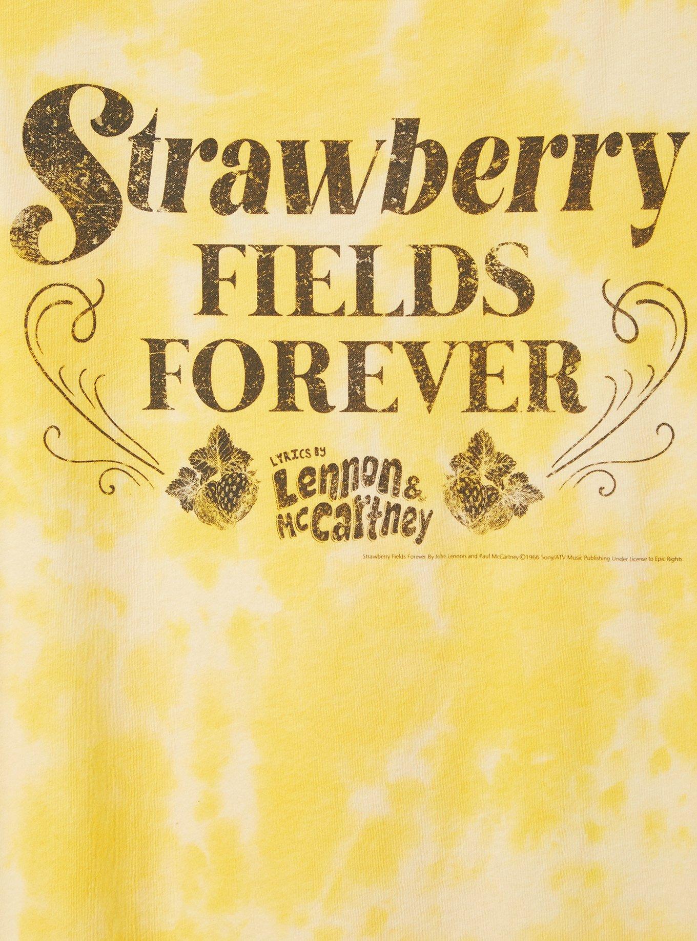 Plus Size Yellow Tie-Dye Beatles Tank, MINERAL YELLOW, alternate