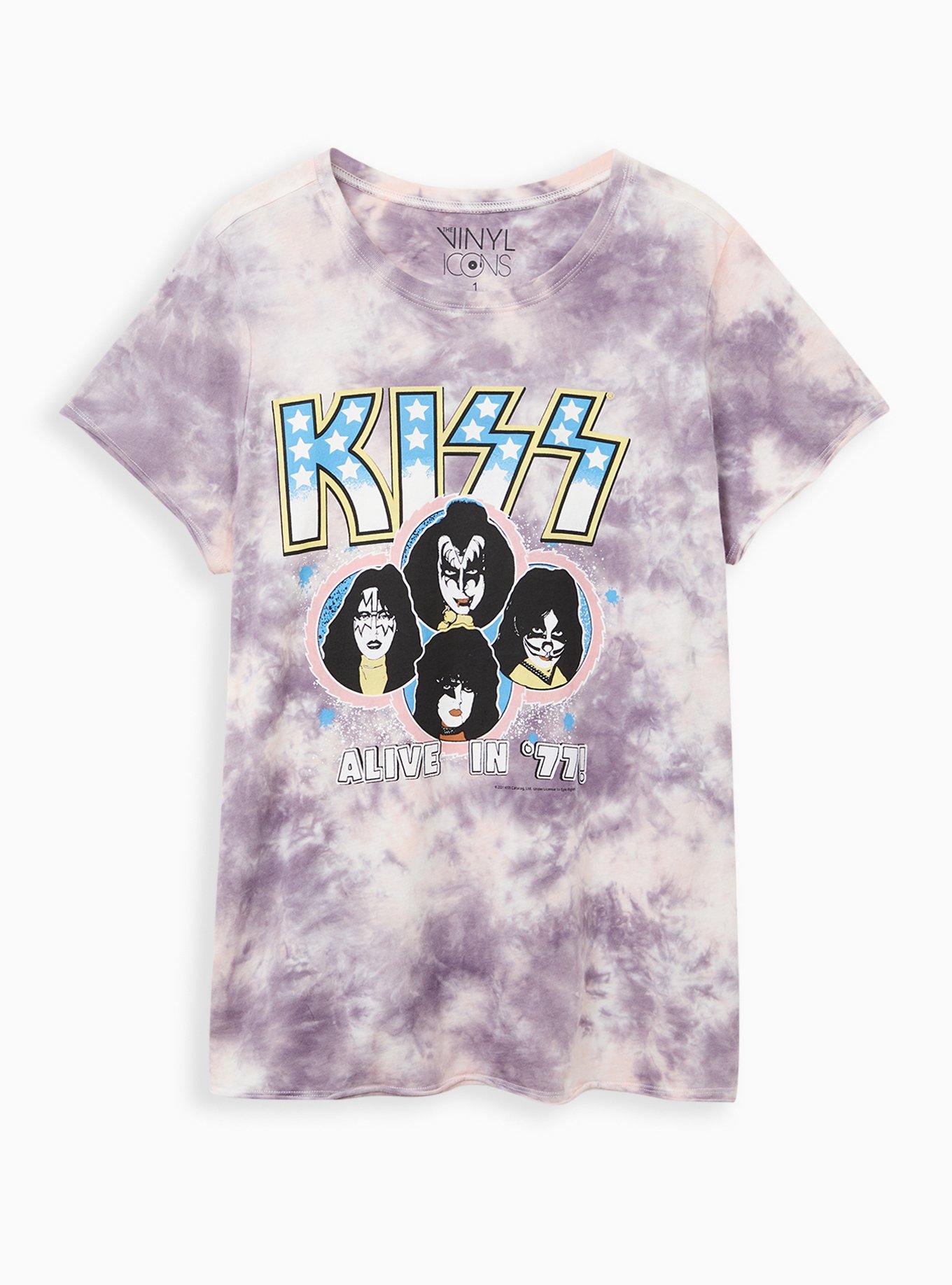 Classic Fit Crew Tee - KISS Multi Tie Dye , , hi-res