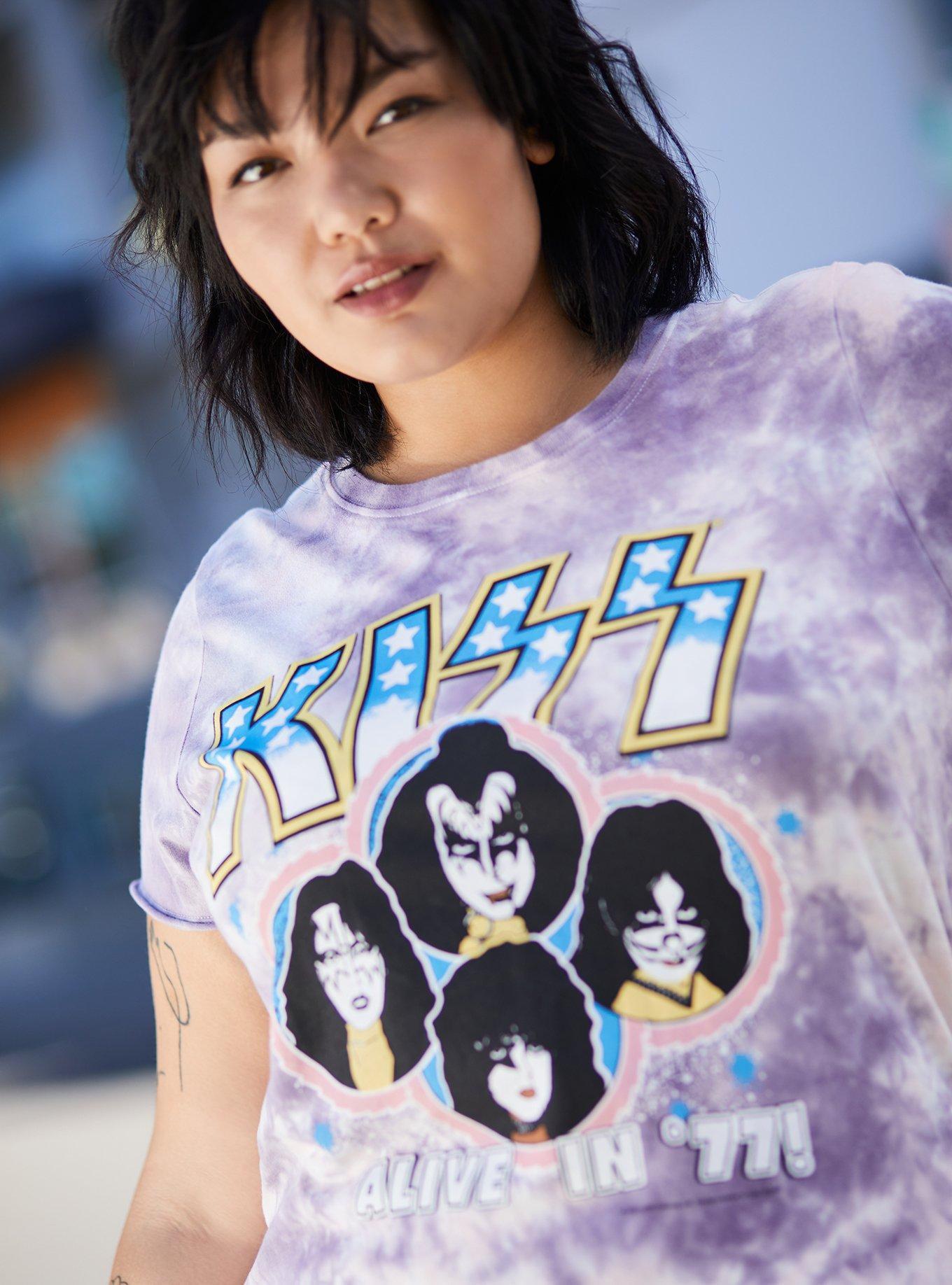 Classic Fit Crew Tee - KISS Multi Tie Dye , , hi-res