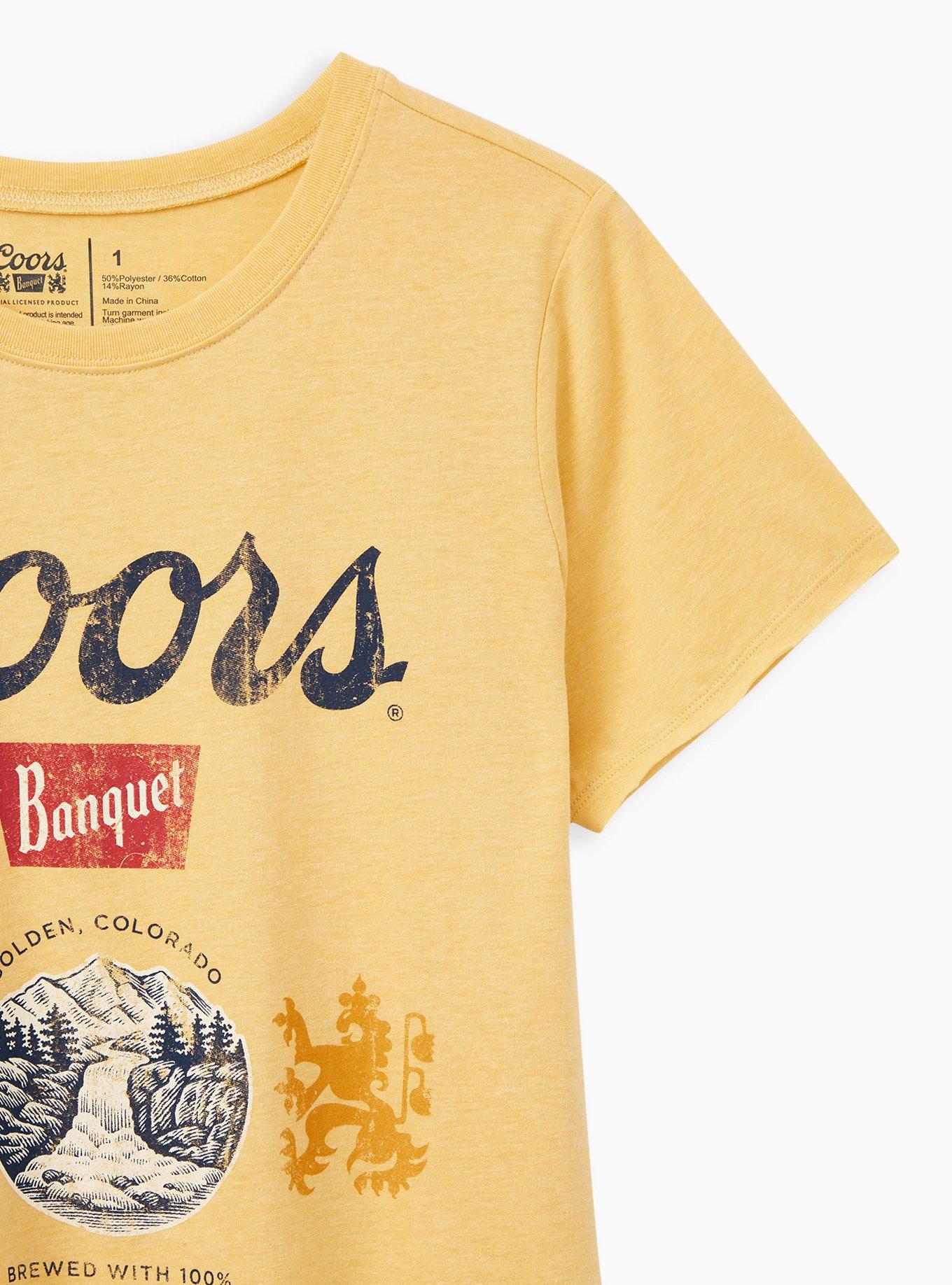 Classic Fit Crew Tee &ndash; Coors Yellow, MINERAL YELLOW, alternate