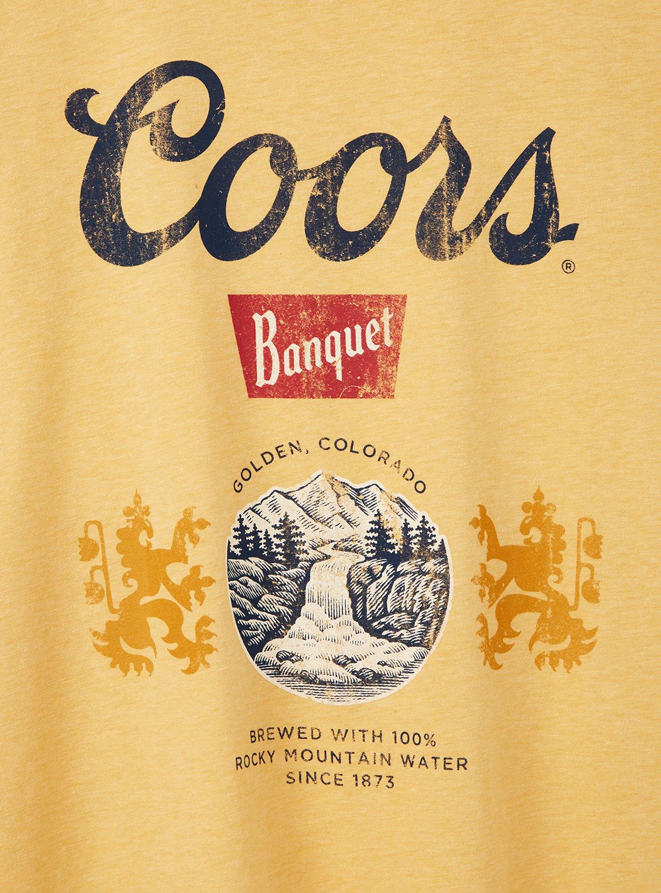 Classic Fit Crew Tee &ndash; Coors Yellow, MINERAL YELLOW, alternate