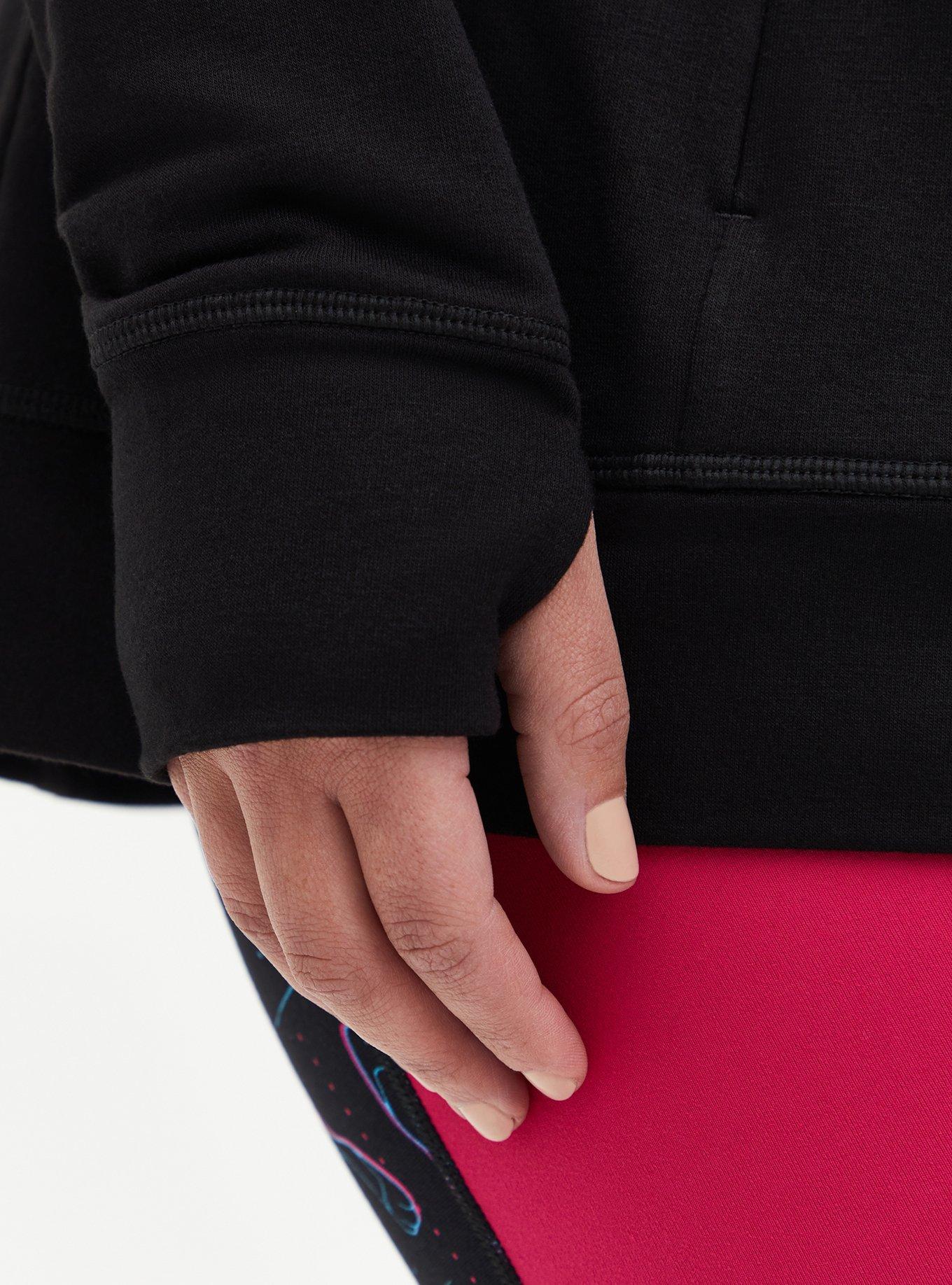 Space Jam 2 Lola Bunny Zip-Up Hoodie, DEEP BLACK, alternate