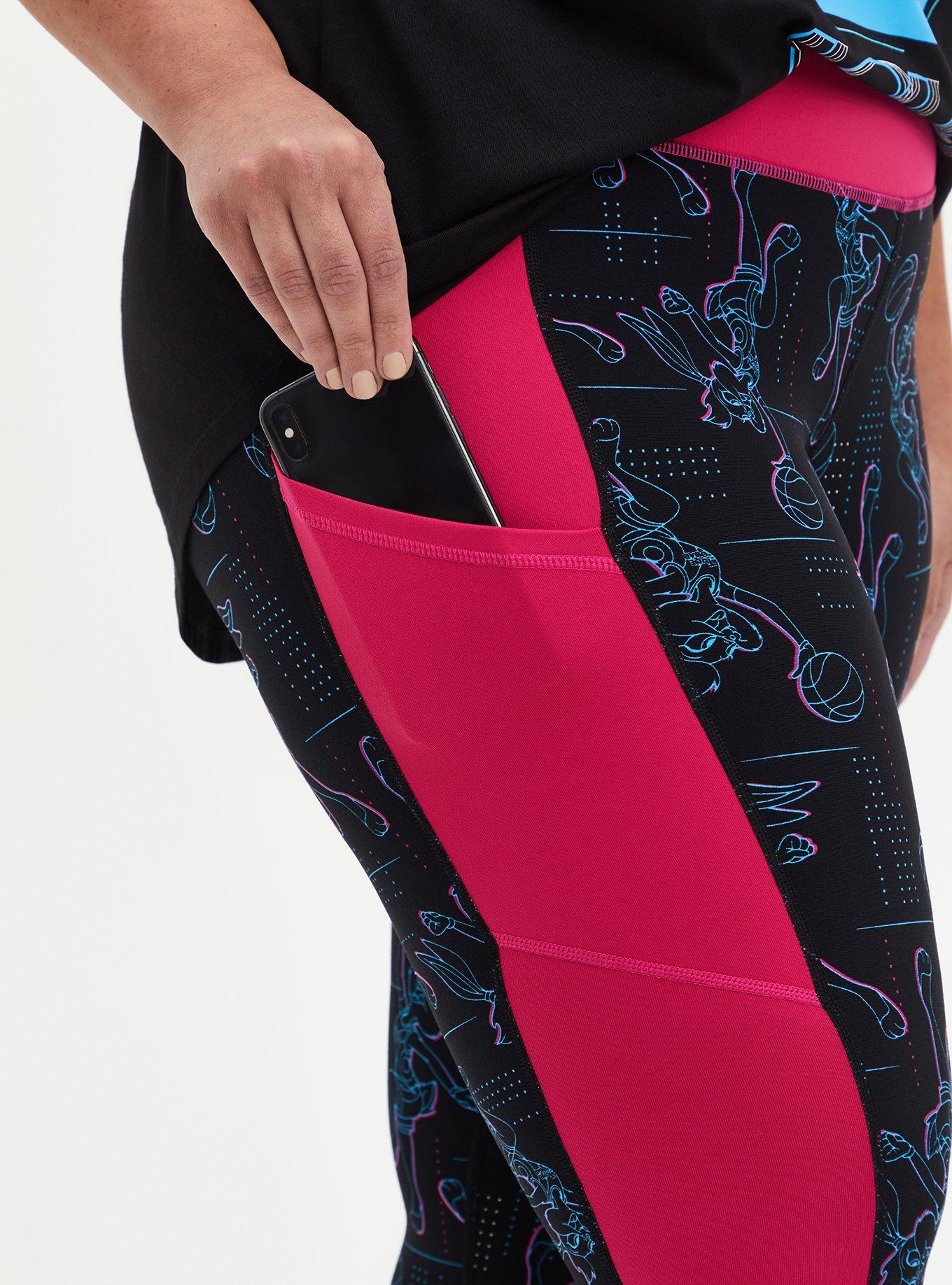 Plus Size Space Jam 2 Lola Bunny Crop Legging , MULTI, alternate