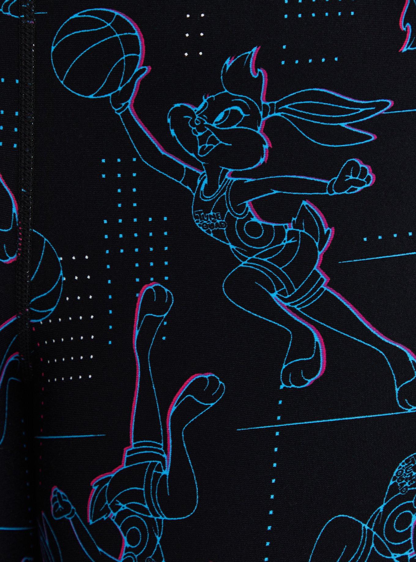 Plus Size Space Jam 2 Lola Bunny Crop Legging , MULTI, alternate