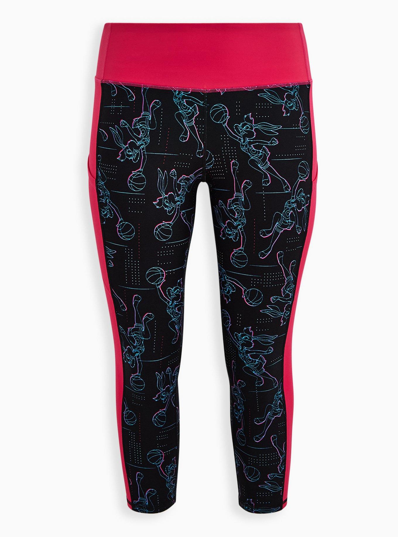 Plus Size Space Jam 2 Lola Bunny Crop Legging , MULTI, hi-res
