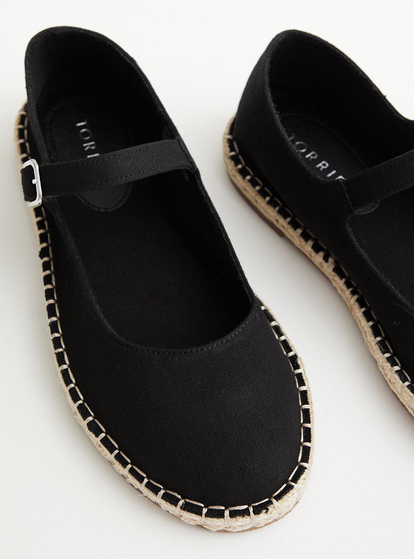 Plus Size Canvas Espadrille Flat (WW) Torrid