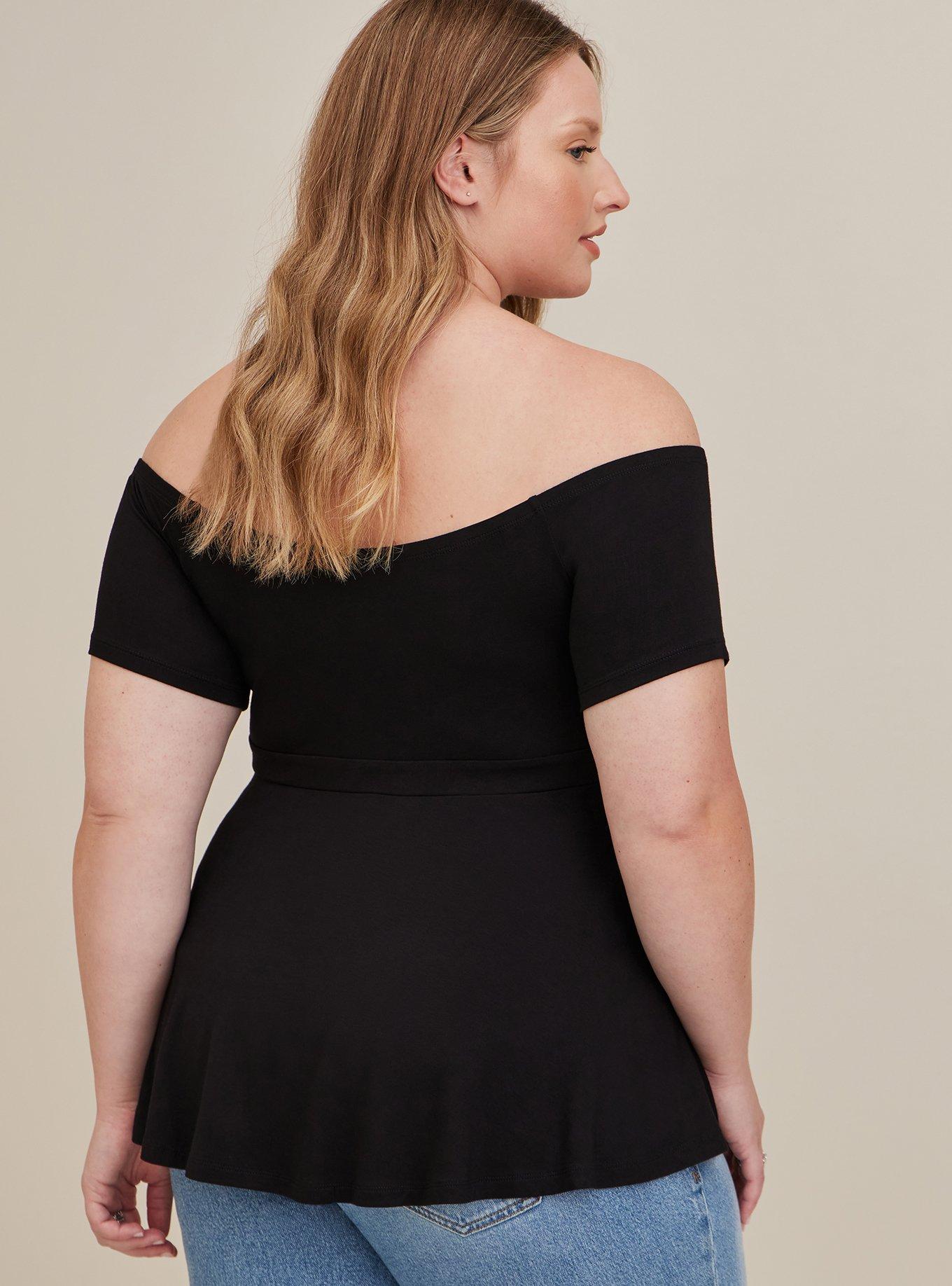 Torrid off the shoulder hot sale top