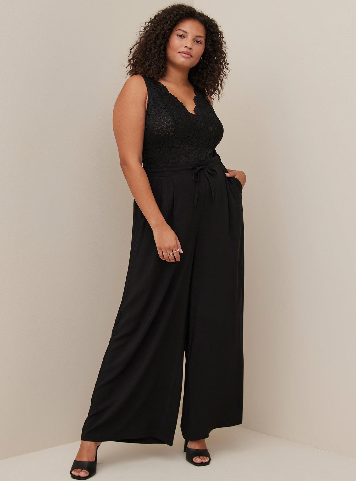 Plus Size - Super Soft Black Lace Bodysuit - Torrid