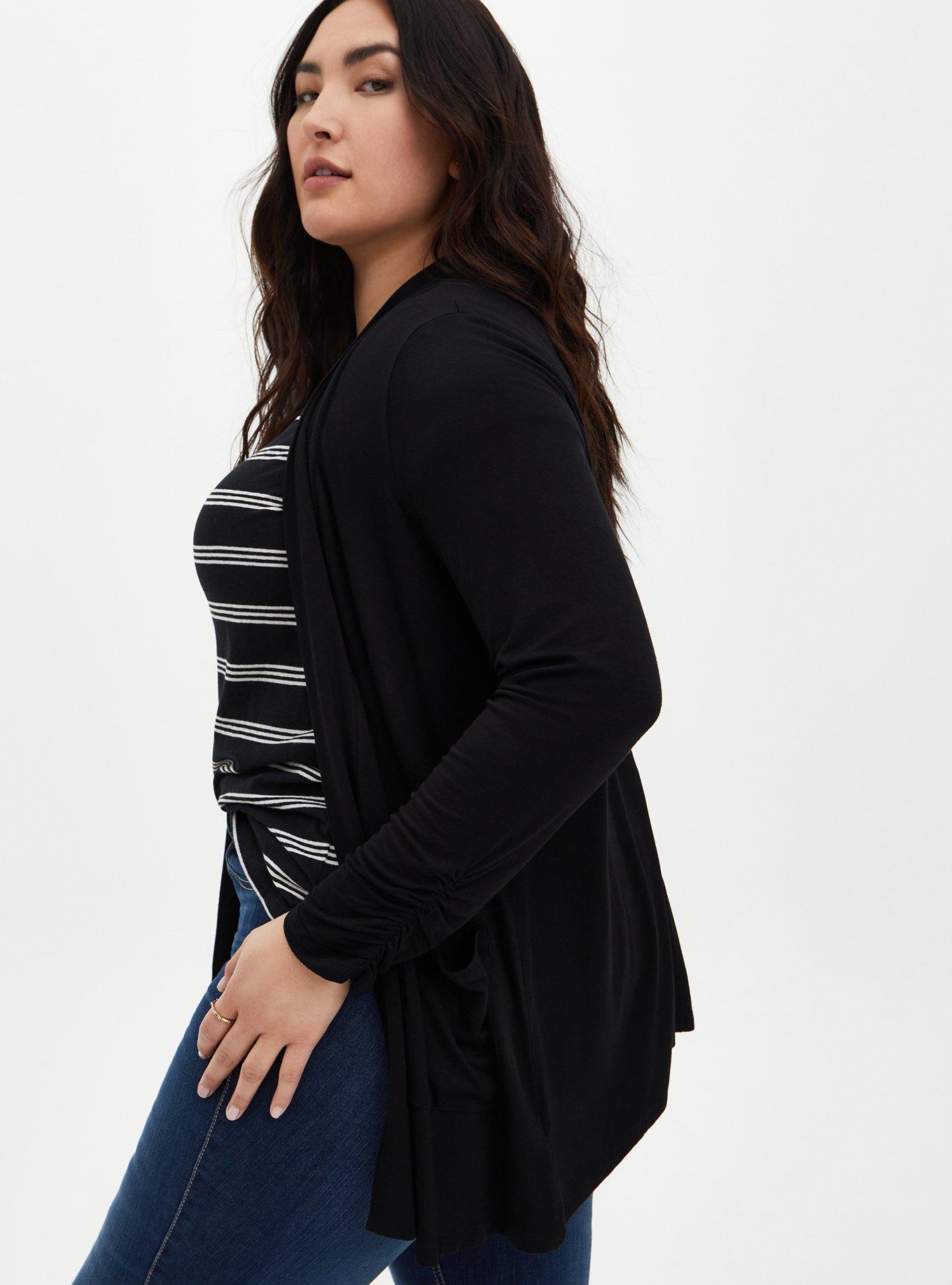 Plus Size - Super Soft Cardigan Open Front - Torrid