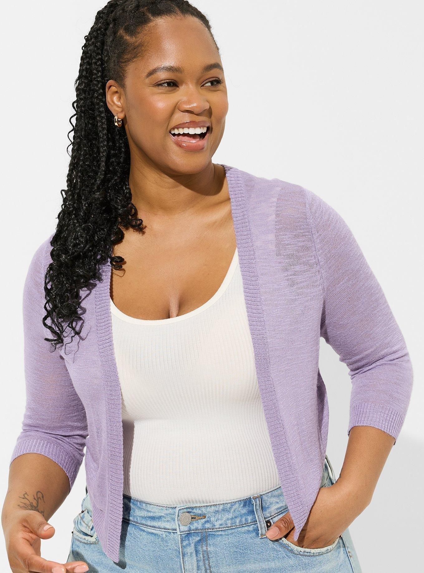 Torrid 3/4 Sleeve Knit Tops